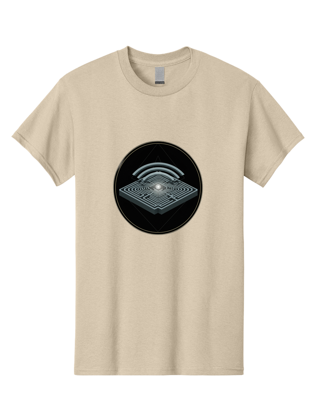 Maze-Icon Men'S Graphic Tee, 100% Cotton, Comfortable Casual Summer Wear, Machine Washable, Vintage Camera, Old Camera, Antique Camera, Black Camera, Classic Photography, Photography Equipment, Nostalgic Device, Film Camera, Camera Art Bao634