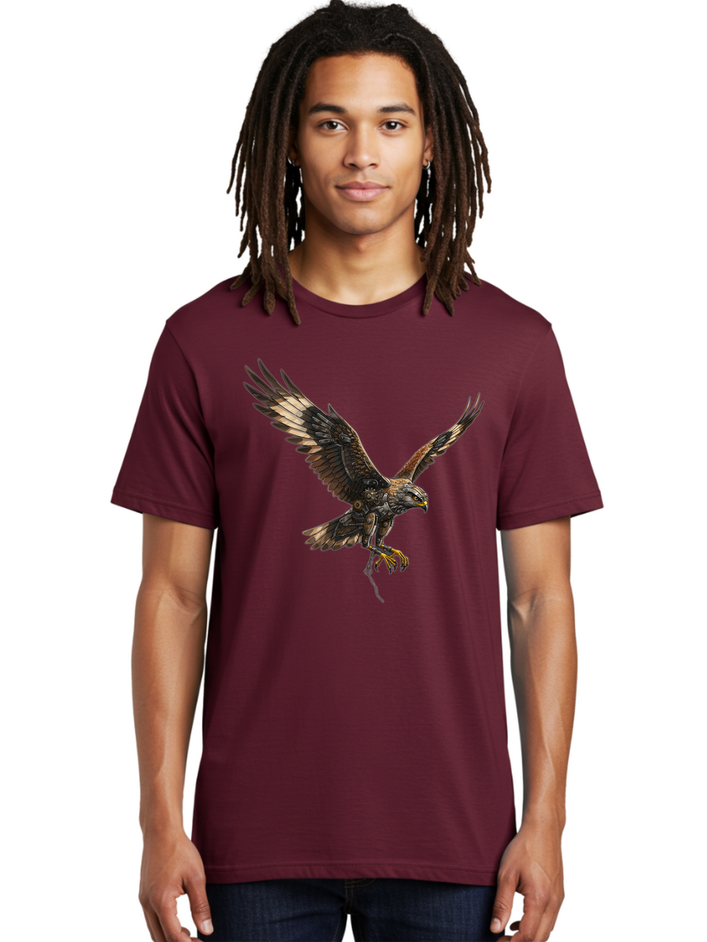 Mechanical-Falcon Men'S Graphic Tee, 100% Cotton, Comfortable Casual Summer Wear, Machine Washable, Vintage Camera, Old Camera, Antique Camera, Black Camera, Classic Photography, Photography Equipment, Nostalgic Device, Film Camera, Camera Art Bao635