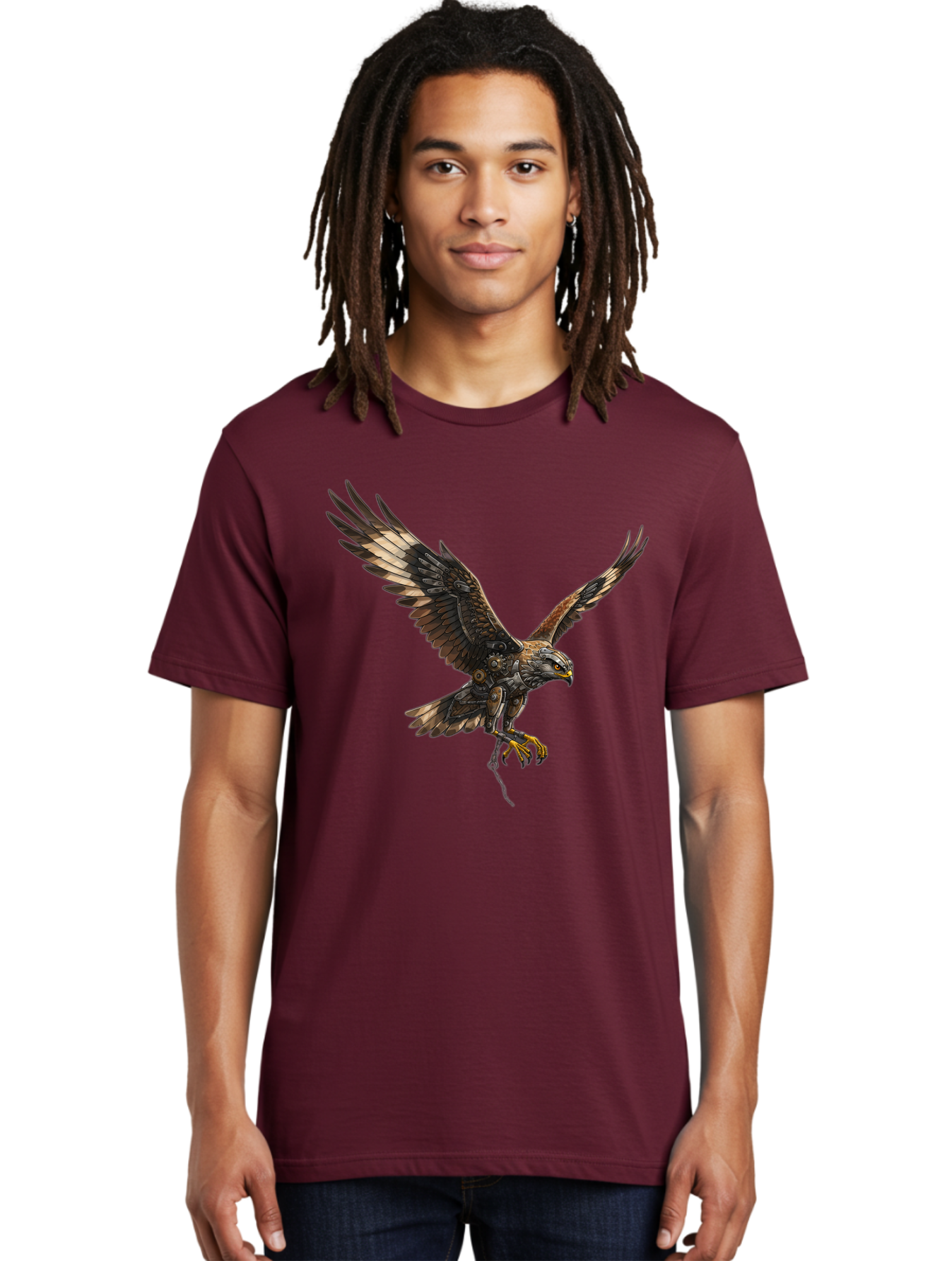 Mechanical-Falcon Men'S Graphic Tee, 100% Cotton, Comfortable Casual Summer Wear, Machine Washable, Vintage Camera, Old Camera, Antique Camera, Black Camera, Classic Photography, Photography Equipment, Nostalgic Device, Film Camera, Camera Art Bao635