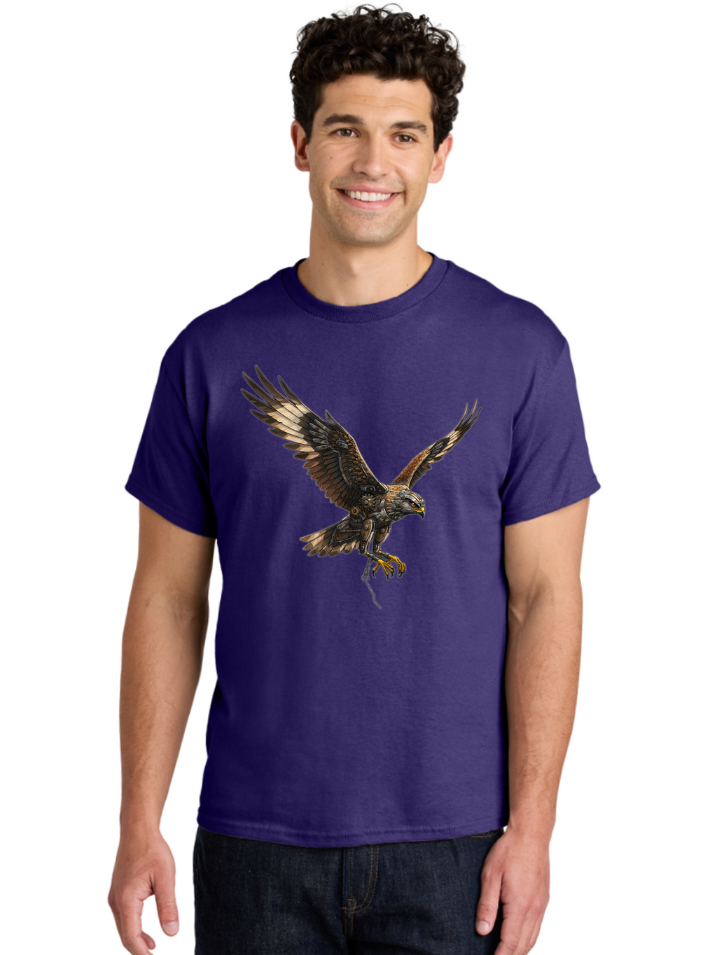 Mechanical-Falcon Men'S Graphic Tee, 100% Cotton, Comfortable Casual Summer Wear, Machine Washable, Vintage Camera, Old Camera, Antique Camera, Black Camera, Classic Photography, Photography Equipment, Nostalgic Device, Film Camera, Camera Art Bao635