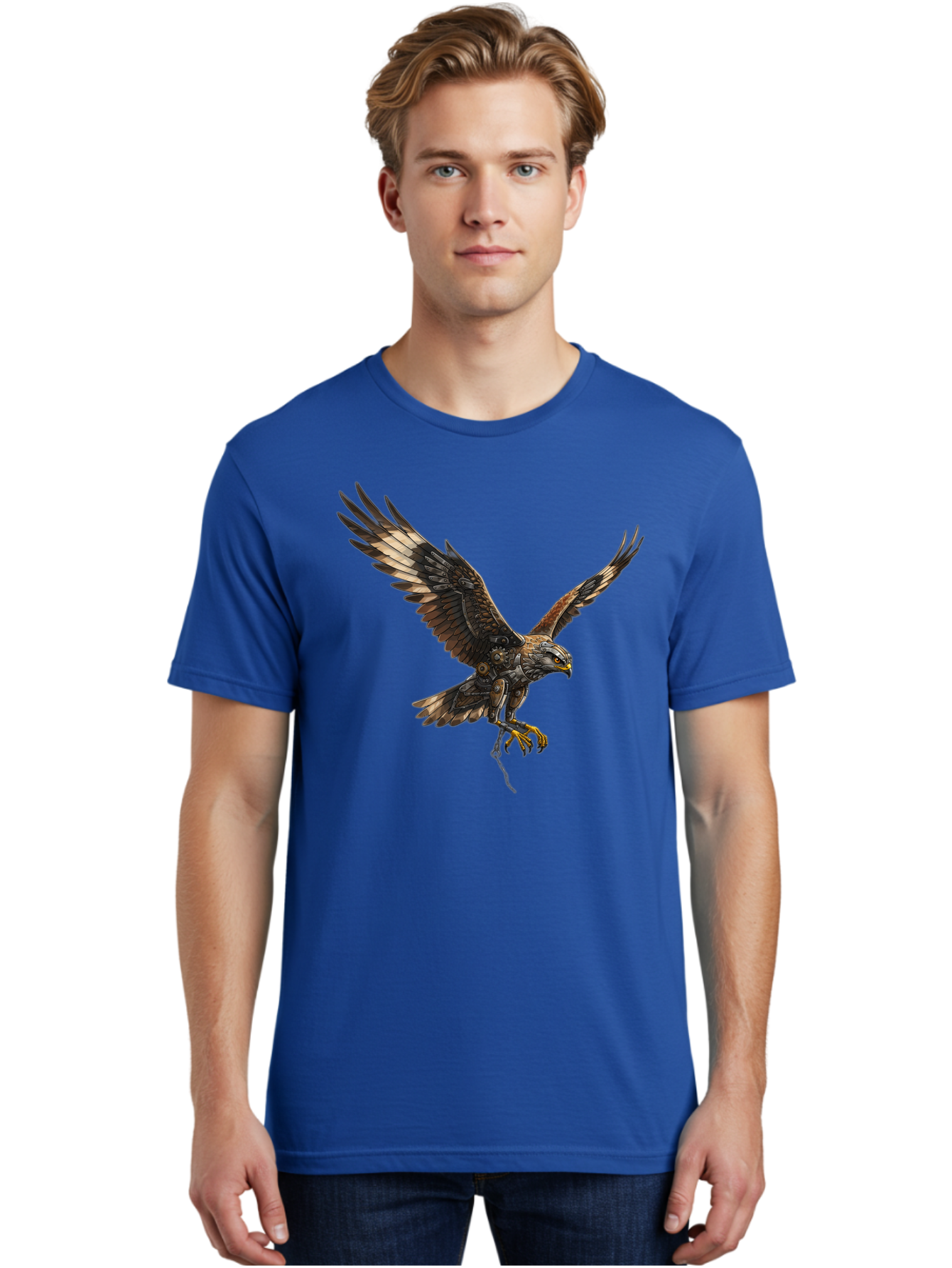 Mechanical-Falcon Men'S Graphic Tee, 100% Cotton, Comfortable Casual Summer Wear, Machine Washable, Vintage Camera, Old Camera, Antique Camera, Black Camera, Classic Photography, Photography Equipment, Nostalgic Device, Film Camera, Camera Art Bao635