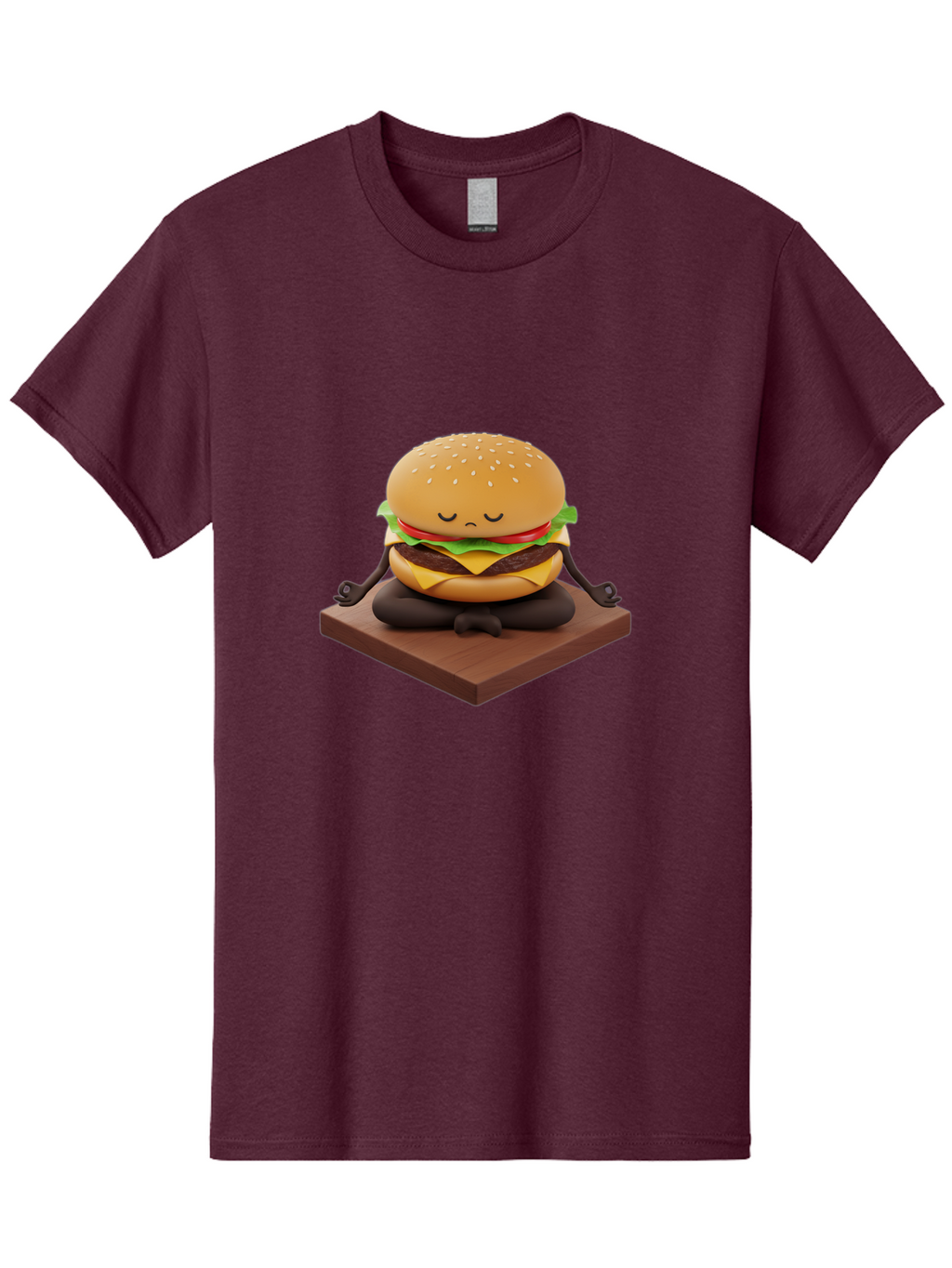 Meditating-Burger Men'S Graphic Tee, 100% Cotton, Comfortable Casual Summer Wear, Machine Washable, Vintage Camera, Old Camera, Antique Camera, Black Camera, Classic Photography, Photography Equipment, Nostalgic Device, Film Camera, Camera Art Bao638