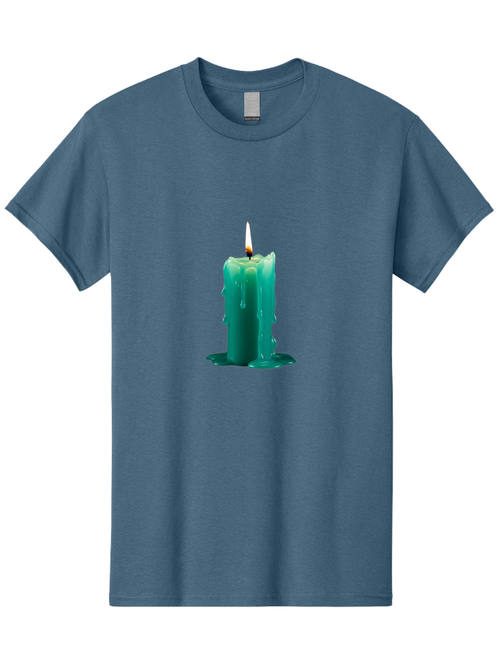 Melting-Candle-2 Men'S Graphic Tee, 100% Cotton, Comfortable Casual Summer Wear, Machine Washable, Vintage Camera, Old Camera, Antique Camera, Black Camera, Classic Photography, Photography Equipment, Nostalgic Device, Film Camera, Camera Art Bao642