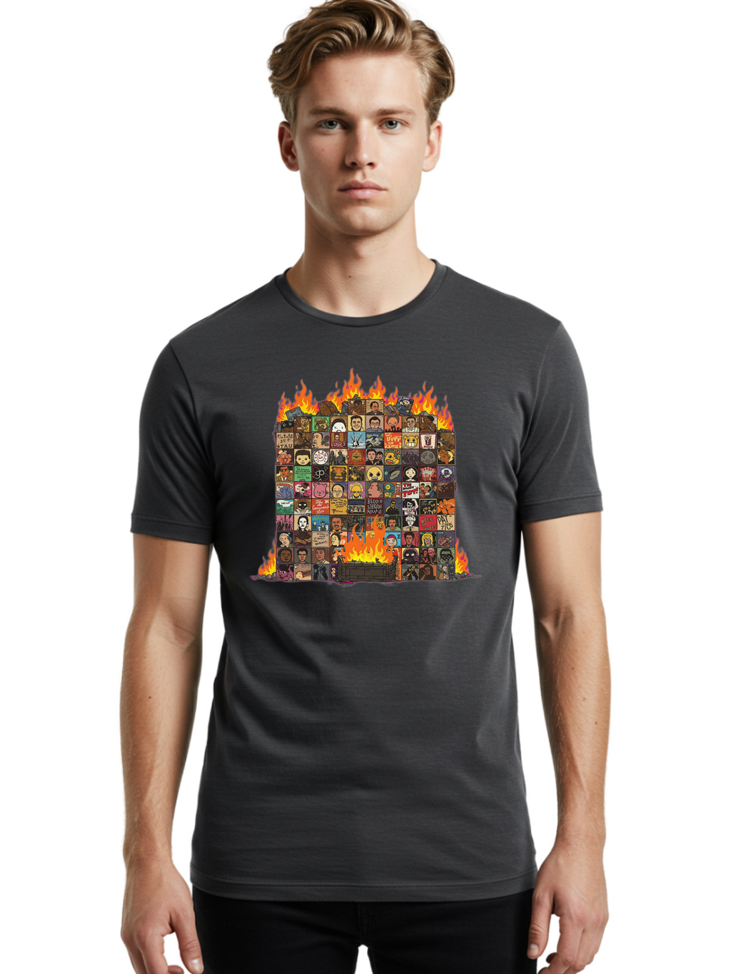 Meme-Burn Men'S Graphic Tee, 100% Cotton, Comfortable Casual Summer Wear, Machine Washable, Vintage Camera, Old Camera, Antique Camera, Black Camera, Classic Photography, Photography Equipment, Nostalgic Device, Film Camera, Camera Art Bao646
