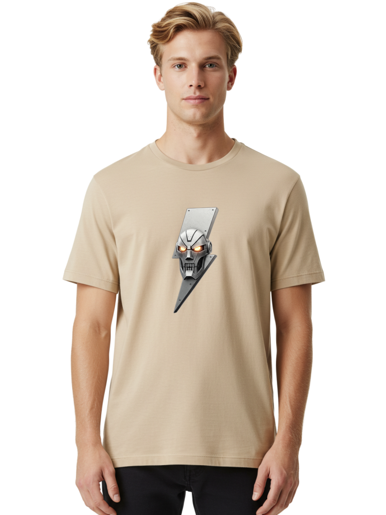Metal-Skull Men'S Graphic Tee, 100% Cotton, Comfortable Casual Summer Wear, Machine Washable, Vintage Camera, Old Camera, Antique Camera, Black Camera, Classic Photography, Photography Equipment, Nostalgic Device, Film Camera, Camera Art Bao648