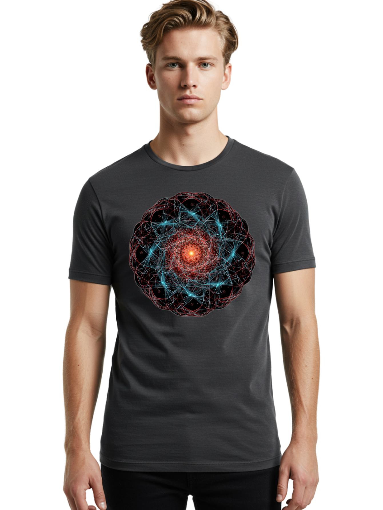 Metatron-Cube Men'S Graphic Tee, 100% Cotton, Comfortable Casual Summer Wear, Machine Washable, Vintage Camera, Old Camera, Antique Camera, Black Camera, Classic Photography, Photography Equipment, Nostalgic Device, Film Camera, Camera Art Bao650