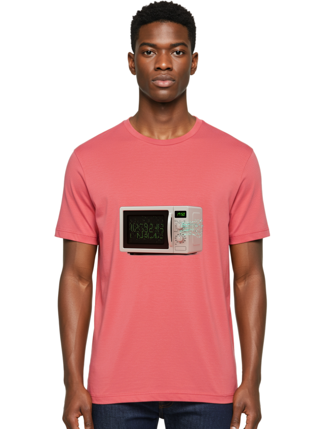 Microwave-1 Men'S Graphic Tee, 100% Cotton, Comfortable Casual Summer Wear, Machine Washable, Vintage Camera, Old Camera, Antique Camera, Black Camera, Classic Photography, Photography Equipment, Nostalgic Device, Film Camera, Camera Art Bao652