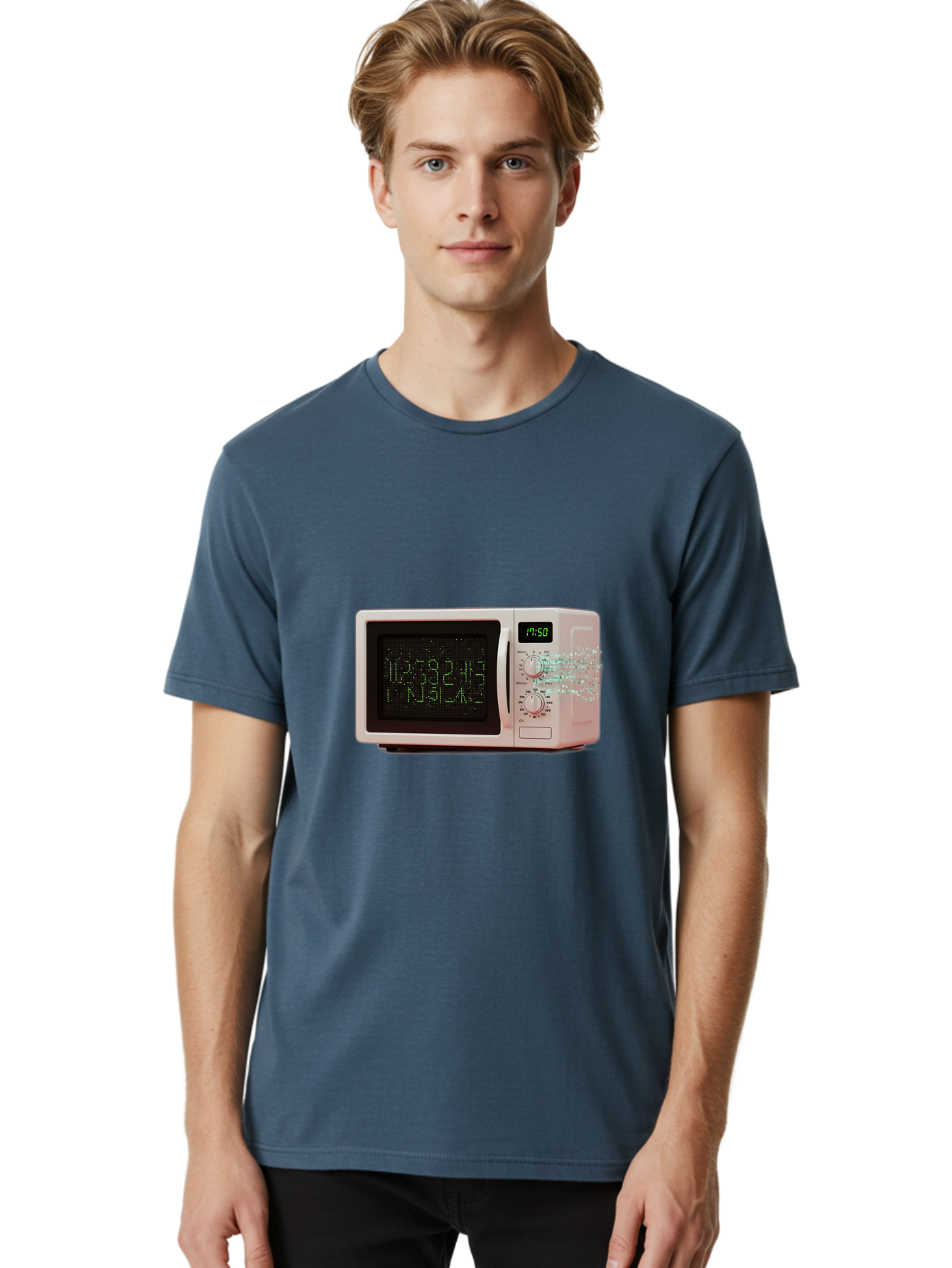 Microwave-1 Men'S Graphic Tee, 100% Cotton, Comfortable Casual Summer Wear, Machine Washable, Vintage Camera, Old Camera, Antique Camera, Black Camera, Classic Photography, Photography Equipment, Nostalgic Device, Film Camera, Camera Art Bao652