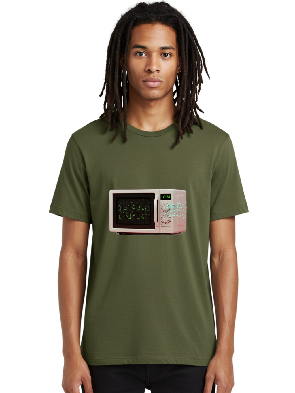 Microwave-1 Men'S Graphic Tee, 100% Cotton, Comfortable Casual Summer Wear, Machine Washable, Vintage Camera, Old Camera, Antique Camera, Black Camera, Classic Photography, Photography Equipment, Nostalgic Device, Film Camera, Camera Art Bao652