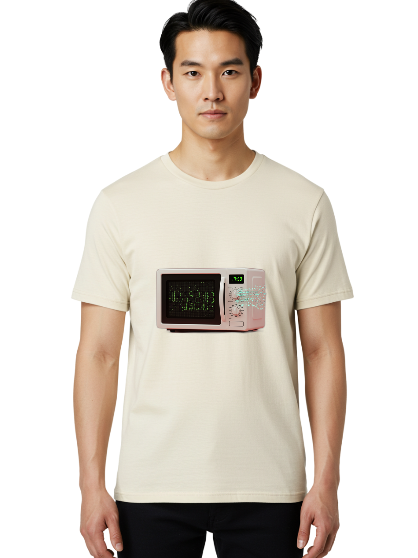 Microwave-1 Men'S Graphic Tee, 100% Cotton, Comfortable Casual Summer Wear, Machine Washable, Vintage Camera, Old Camera, Antique Camera, Black Camera, Classic Photography, Photography Equipment, Nostalgic Device, Film Camera, Camera Art Bao652