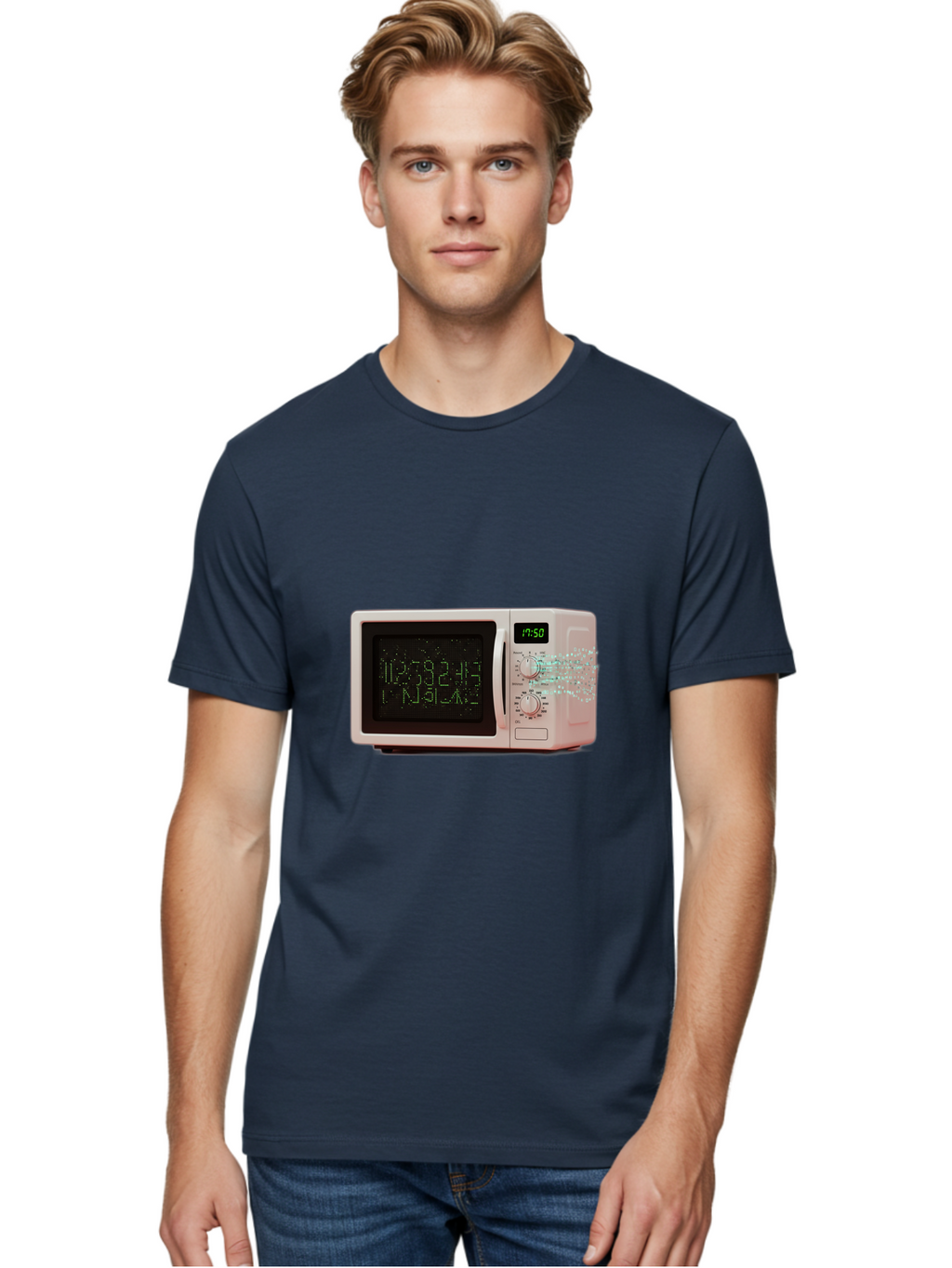 Microwave-1 Men'S Graphic Tee, 100% Cotton, Comfortable Casual Summer Wear, Machine Washable, Vintage Camera, Old Camera, Antique Camera, Black Camera, Classic Photography, Photography Equipment, Nostalgic Device, Film Camera, Camera Art Bao652