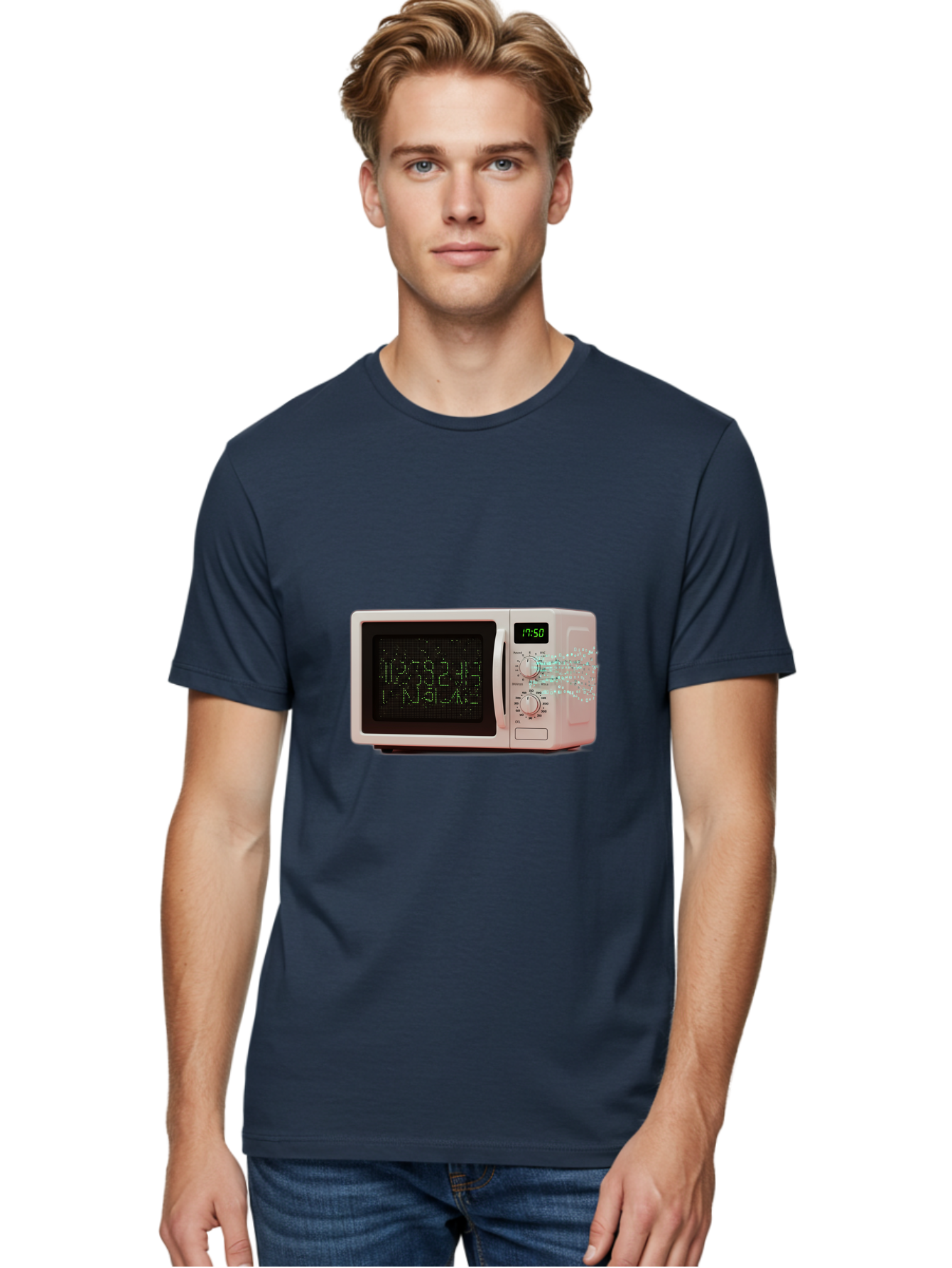 Microwave-1 Men'S Graphic Tee, 100% Cotton, Comfortable Casual Summer Wear, Machine Washable, Vintage Camera, Old Camera, Antique Camera, Black Camera, Classic Photography, Photography Equipment, Nostalgic Device, Film Camera, Camera Art Bao652