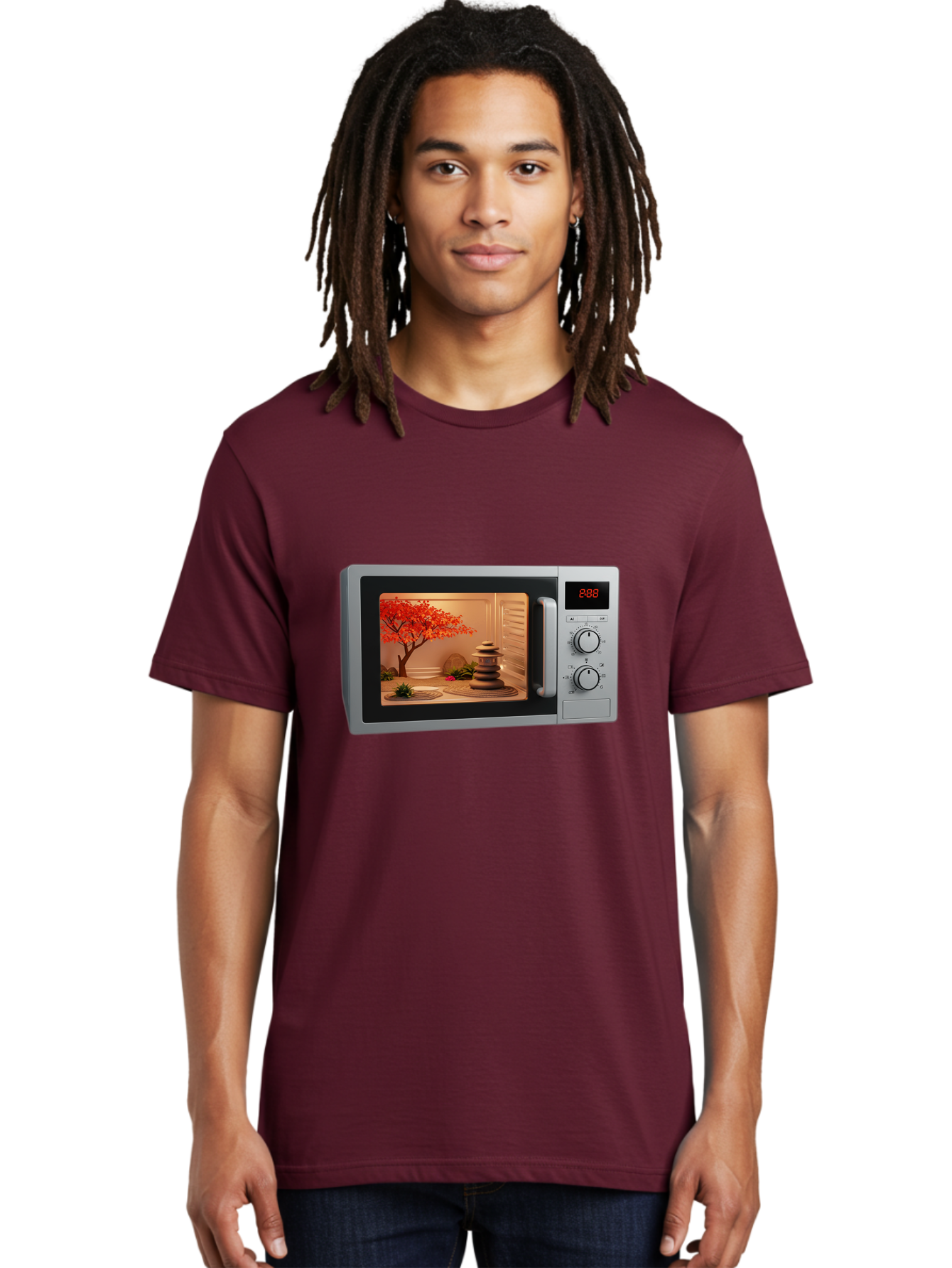 Microwave-Zen Men'S Graphic Tee, 100% Cotton, Comfortable Casual Summer Wear, Machine Washable, Vintage Camera, Old Camera, Antique Camera, Black Camera, Classic Photography, Photography Equipment, Nostalgic Device, Film Camera, Camera Art Bao654
