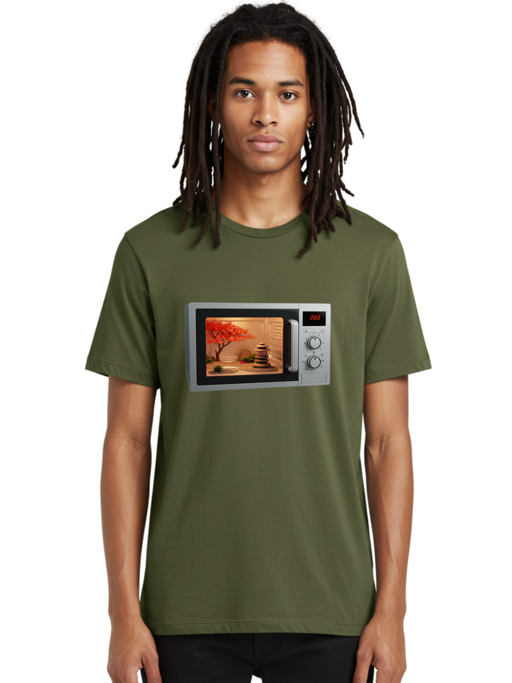 Microwave-Zen Men'S Graphic Tee, 100% Cotton, Comfortable Casual Summer Wear, Machine Washable, Vintage Camera, Old Camera, Antique Camera, Black Camera, Classic Photography, Photography Equipment, Nostalgic Device, Film Camera, Camera Art Bao654