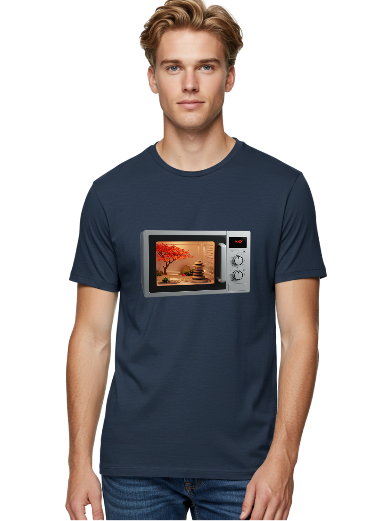 Microwave-Zen Men'S Graphic Tee, 100% Cotton, Comfortable Casual Summer Wear, Machine Washable, Vintage Camera, Old Camera, Antique Camera, Black Camera, Classic Photography, Photography Equipment, Nostalgic Device, Film Camera, Camera Art Bao654