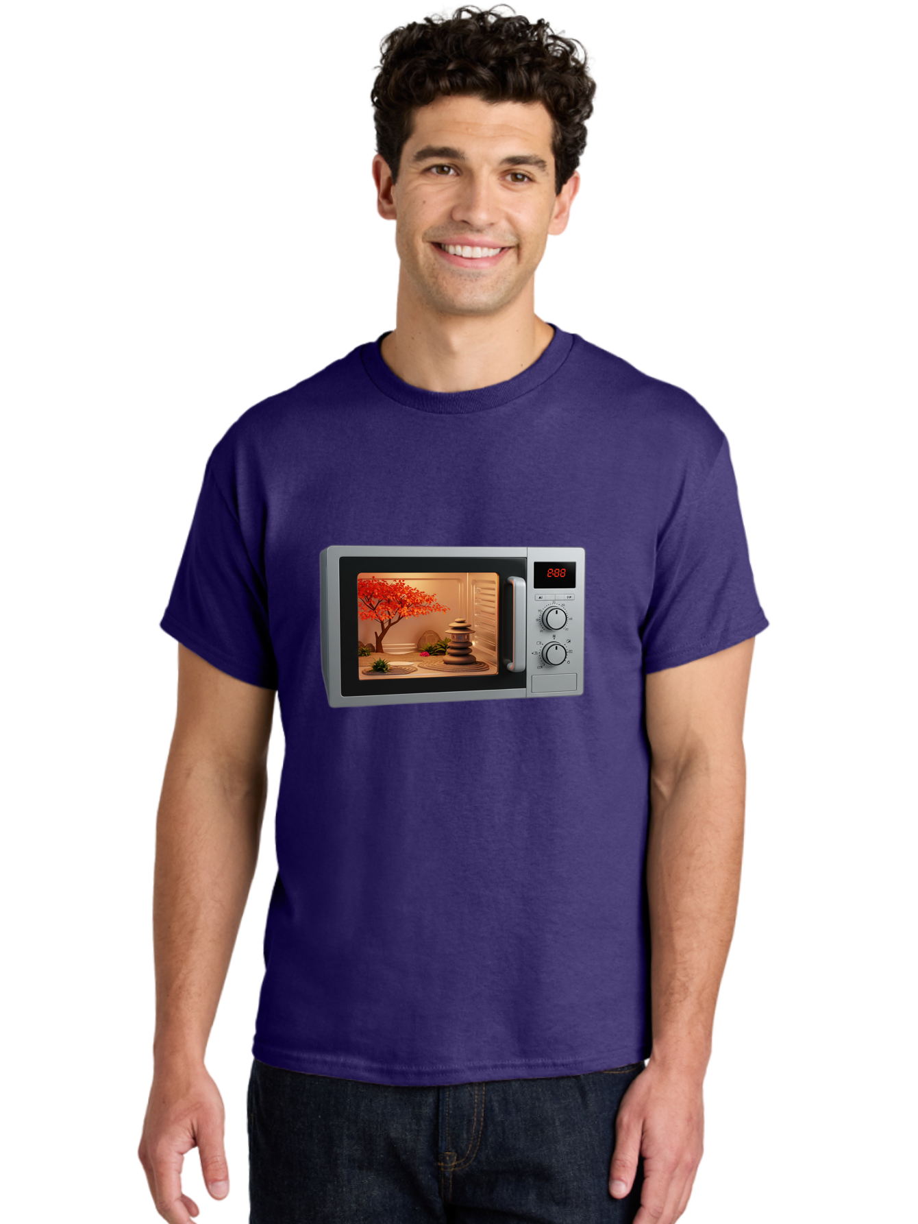 Microwave-Zen Men'S Graphic Tee, 100% Cotton, Comfortable Casual Summer Wear, Machine Washable, Vintage Camera, Old Camera, Antique Camera, Black Camera, Classic Photography, Photography Equipment, Nostalgic Device, Film Camera, Camera Art Bao654