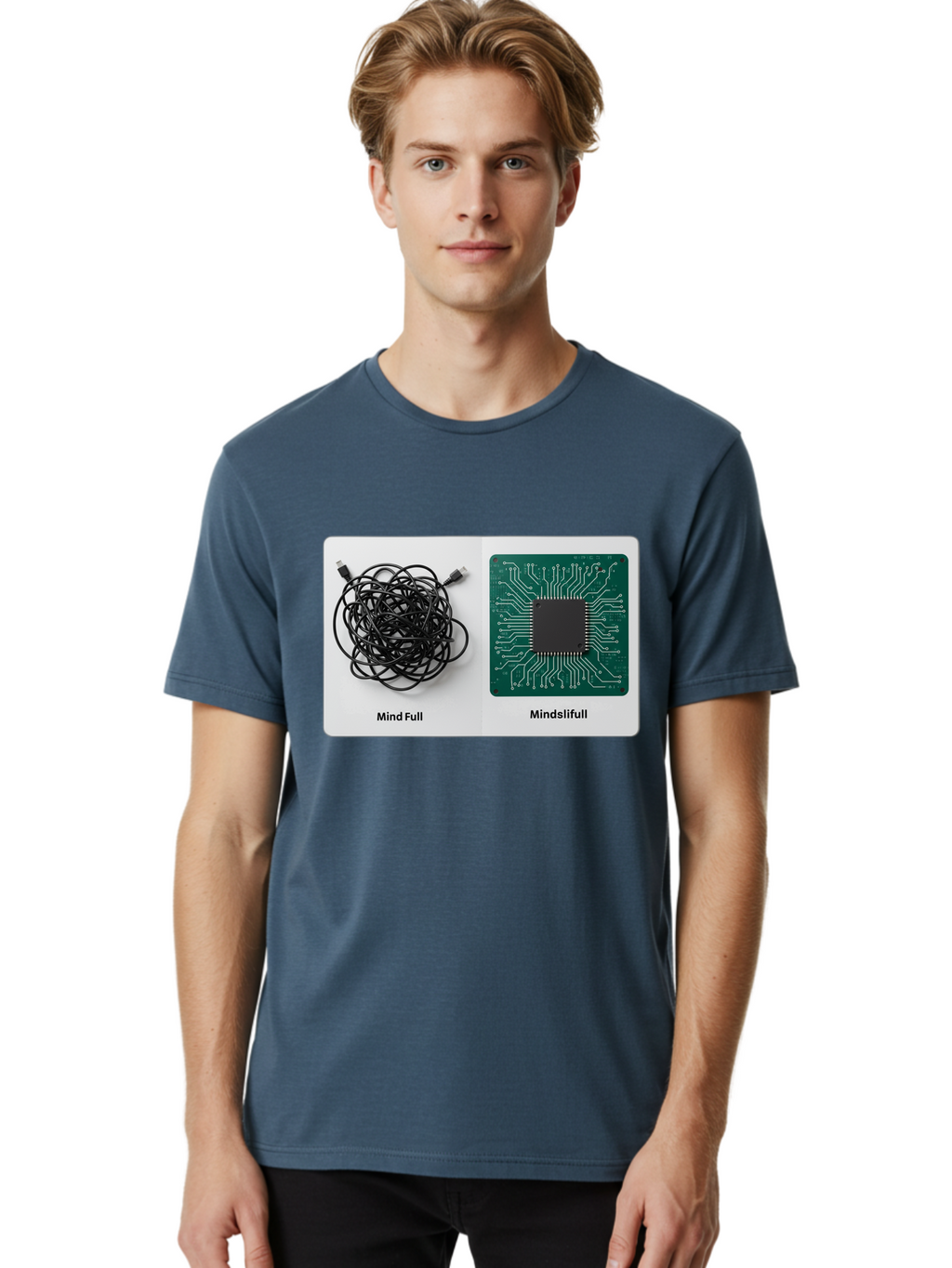 Mind-Full-Minds-Lifull Men'S Graphic Tee, 100% Cotton, Comfortable Casual Summer Wear, Machine Washable, Vintage Camera, Old Camera, Antique Camera, Black Camera, Classic Photography, Photography Equipment, Nostalgic Device, Film Camera, Bao657