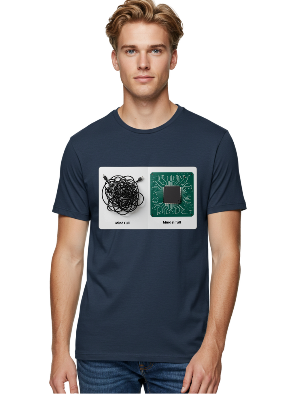 Mind-Full-Minds-Lifull Men'S Graphic Tee, 100% Cotton, Comfortable Casual Summer Wear, Machine Washable, Vintage Camera, Old Camera, Antique Camera, Black Camera, Classic Photography, Photography Equipment, Nostalgic Device, Film Camera, Bao657