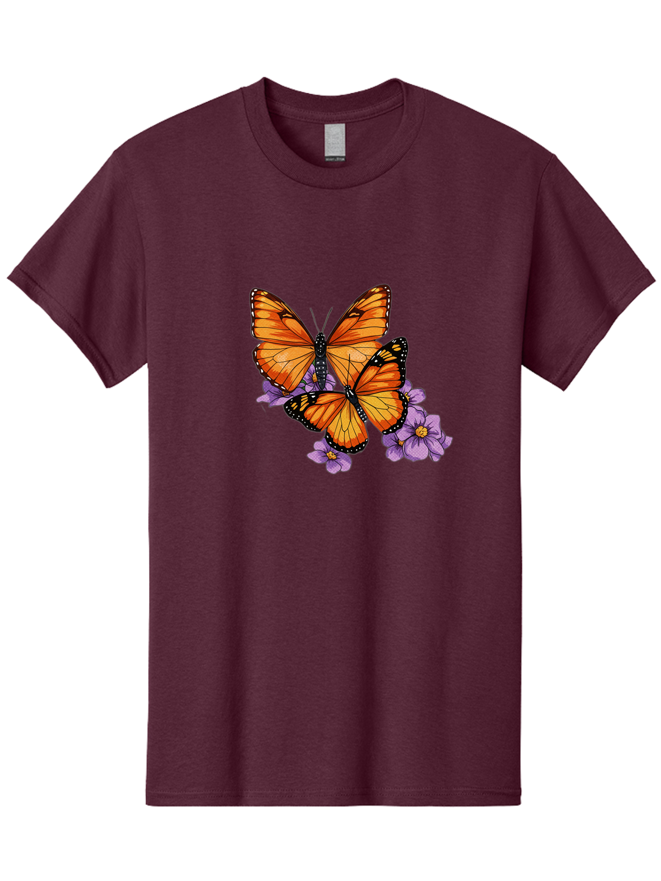 Monarch-Butterflies Men'S Graphic Tee, 100% Cotton, Comfortable Casual Summer Wear, Machine Washable, Vintage Camera, Old Camera, Antique Camera, Black Camera, Classic Photography, Photography Equipment, Nostalgic Device, Film Camera, Bao660