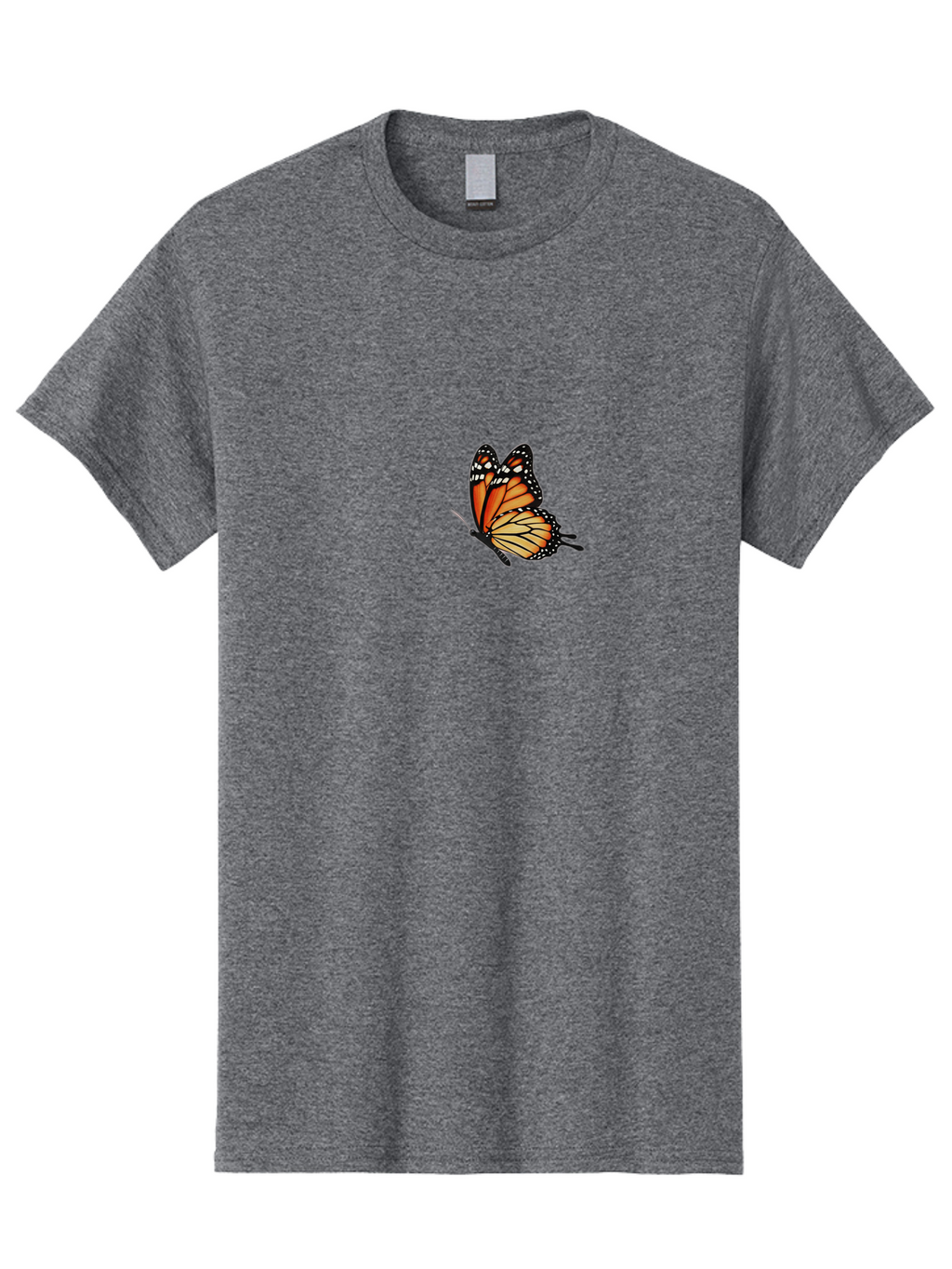 Monarch-Butterfly Men'S Graphic Tee, 100% Cotton, Comfortable Casual Summer Wear, Machine Washable, Vintage Camera, Old Camera, Antique Camera, Black Camera, Classic Photography, Photography Equipment, Nostalgic Device, Film Camera, Camera Art Bao661