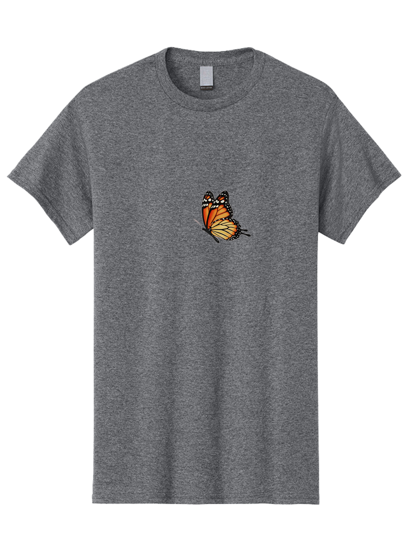 Monarch-Butterfly Men'S Graphic Tee, 100% Cotton, Comfortable Casual Summer Wear, Machine Washable, Vintage Camera, Old Camera, Antique Camera, Black Camera, Classic Photography, Photography Equipment, Nostalgic Device, Film Camera, Camera Art Bao661