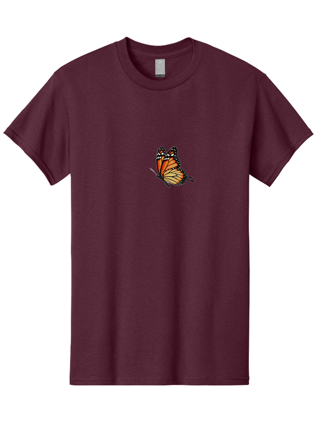 Monarch-Butterfly Men'S Graphic Tee, 100% Cotton, Comfortable Casual Summer Wear, Machine Washable, Vintage Camera, Old Camera, Antique Camera, Black Camera, Classic Photography, Photography Equipment, Nostalgic Device, Film Camera, Camera Art Bao661