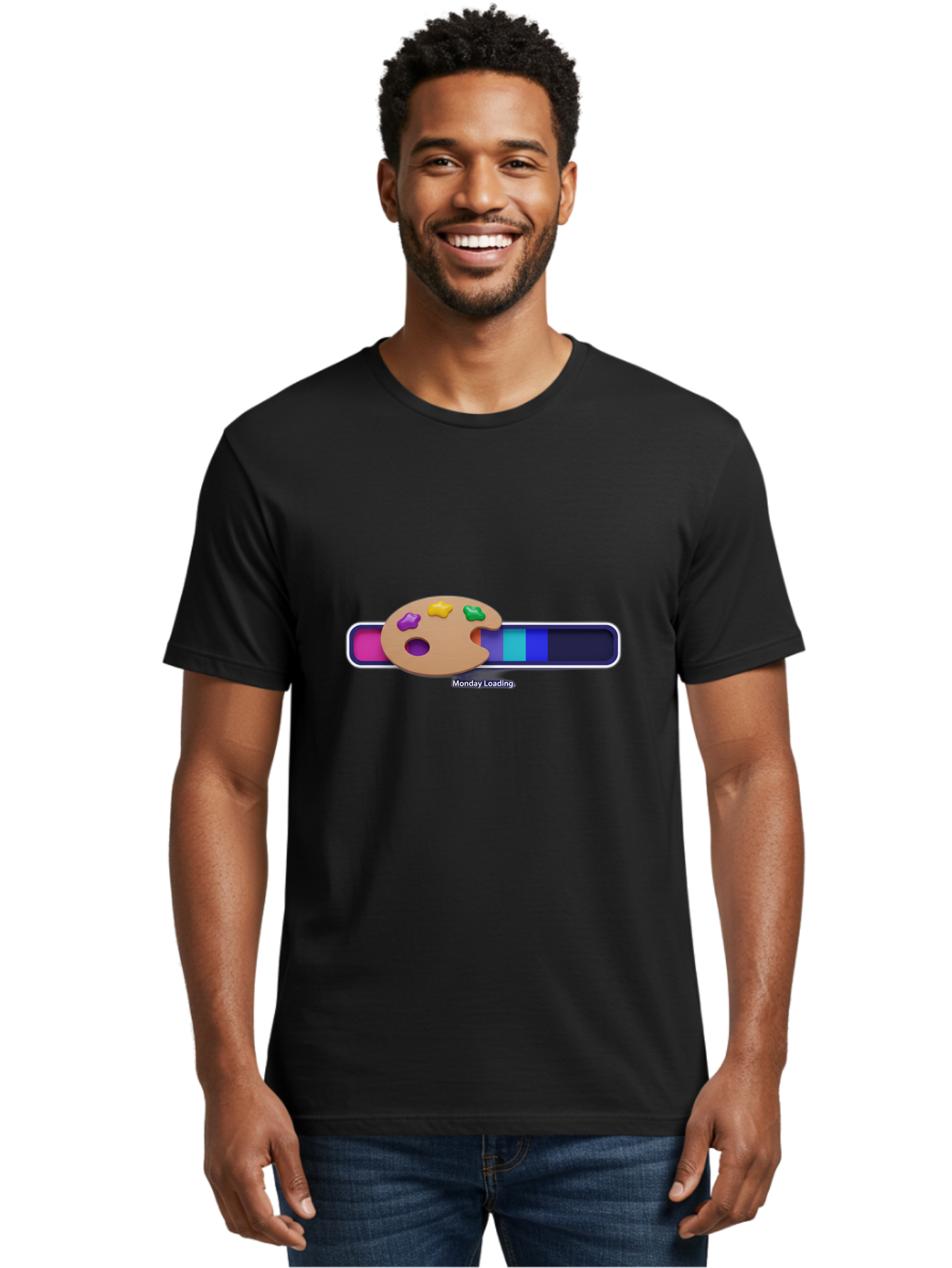 Monday-Loading Men'S Graphic Tee, 100% Cotton, Comfortable Casual Summer Wear, Machine Washable, Vintage Camera, Old Camera, Antique Camera, Black Camera, Classic Photography, Photography Equipment, Nostalgic Device, Film Camera, Camera Art Bao663