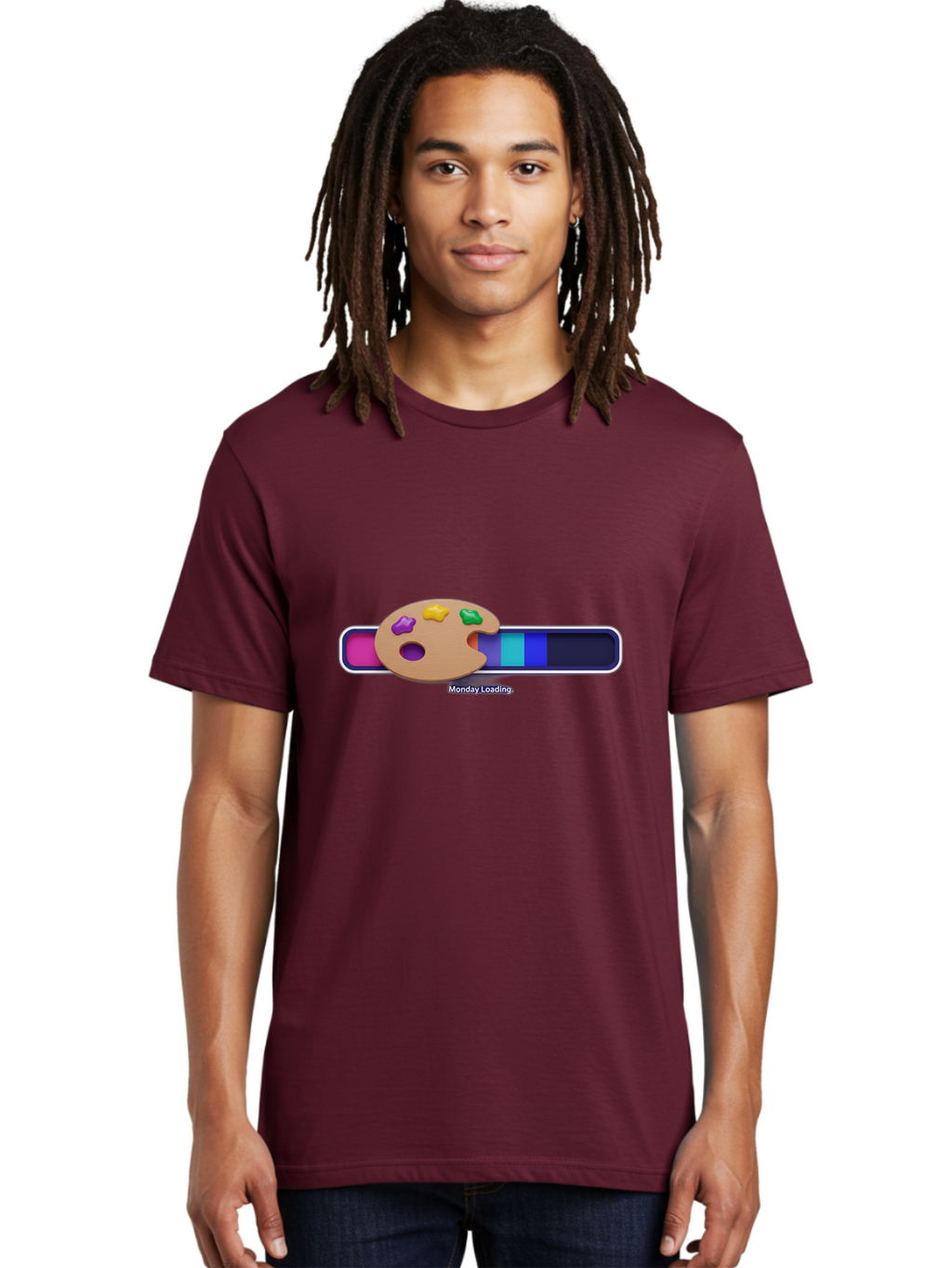 Monday-Loading Men'S Graphic Tee, 100% Cotton, Comfortable Casual Summer Wear, Machine Washable, Vintage Camera, Old Camera, Antique Camera, Black Camera, Classic Photography, Photography Equipment, Nostalgic Device, Film Camera, Camera Art Bao663