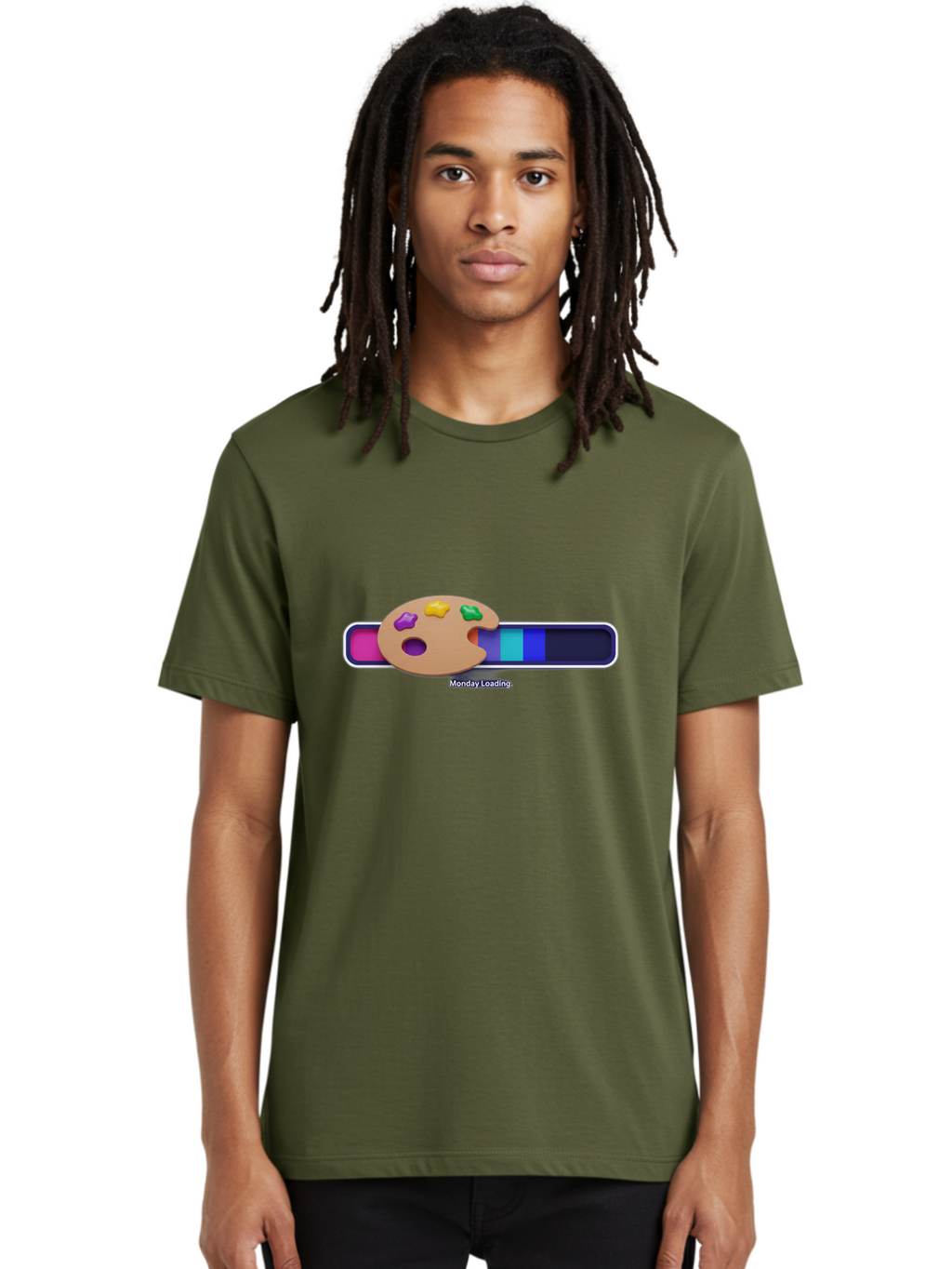 Monday-Loading Men'S Graphic Tee, 100% Cotton, Comfortable Casual Summer Wear, Machine Washable, Vintage Camera, Old Camera, Antique Camera, Black Camera, Classic Photography, Photography Equipment, Nostalgic Device, Film Camera, Camera Art Bao663