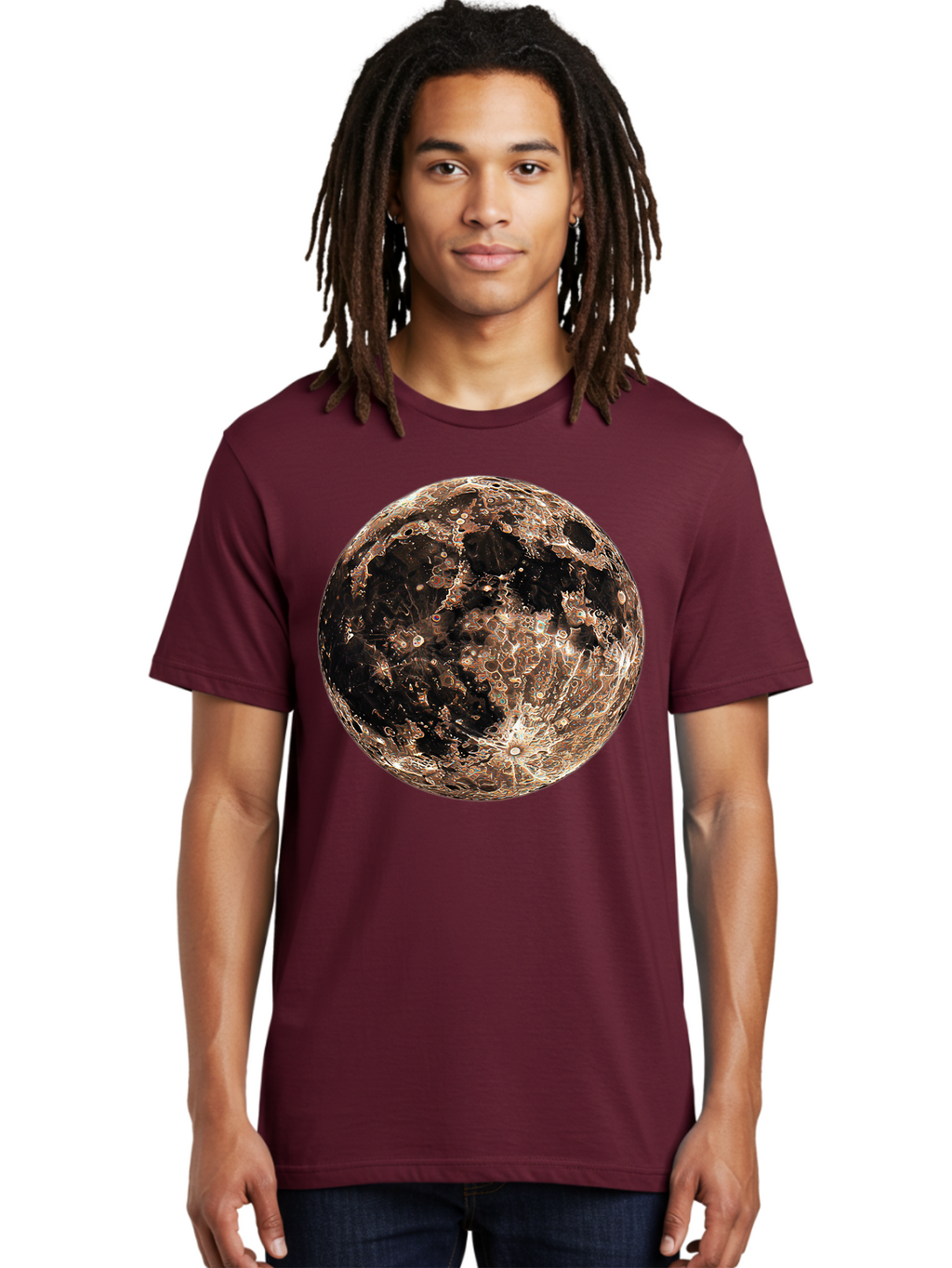Moon-1 Men'S Graphic Tee, 100% Cotton, Comfortable Casual Summer Wear, Machine Washable, Vintage Camera, Old Camera, Antique Camera, Black Camera, Classic Photography, Photography Equipment, Nostalgic Device, Film Camera, Camera Art Bao665