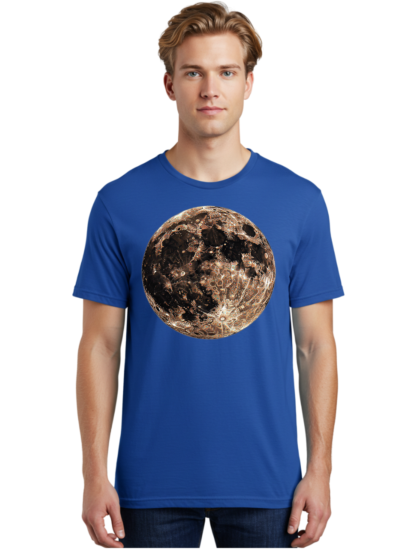 Moon-1 Men'S Graphic Tee, 100% Cotton, Comfortable Casual Summer Wear, Machine Washable, Vintage Camera, Old Camera, Antique Camera, Black Camera, Classic Photography, Photography Equipment, Nostalgic Device, Film Camera, Camera Art Bao665