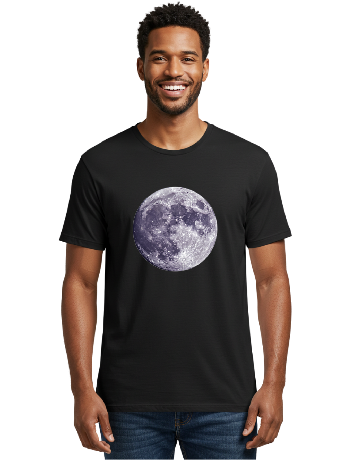 Moon-2 Men'S Graphic Tee, 100% Cotton, Comfortable Casual Summer Wear, Machine Washable, Vintage Camera, Old Camera, Antique Camera, Black Camera, Classic Photography, Photography Equipment, Nostalgic Device, Film Camera, Camera Art Bao666