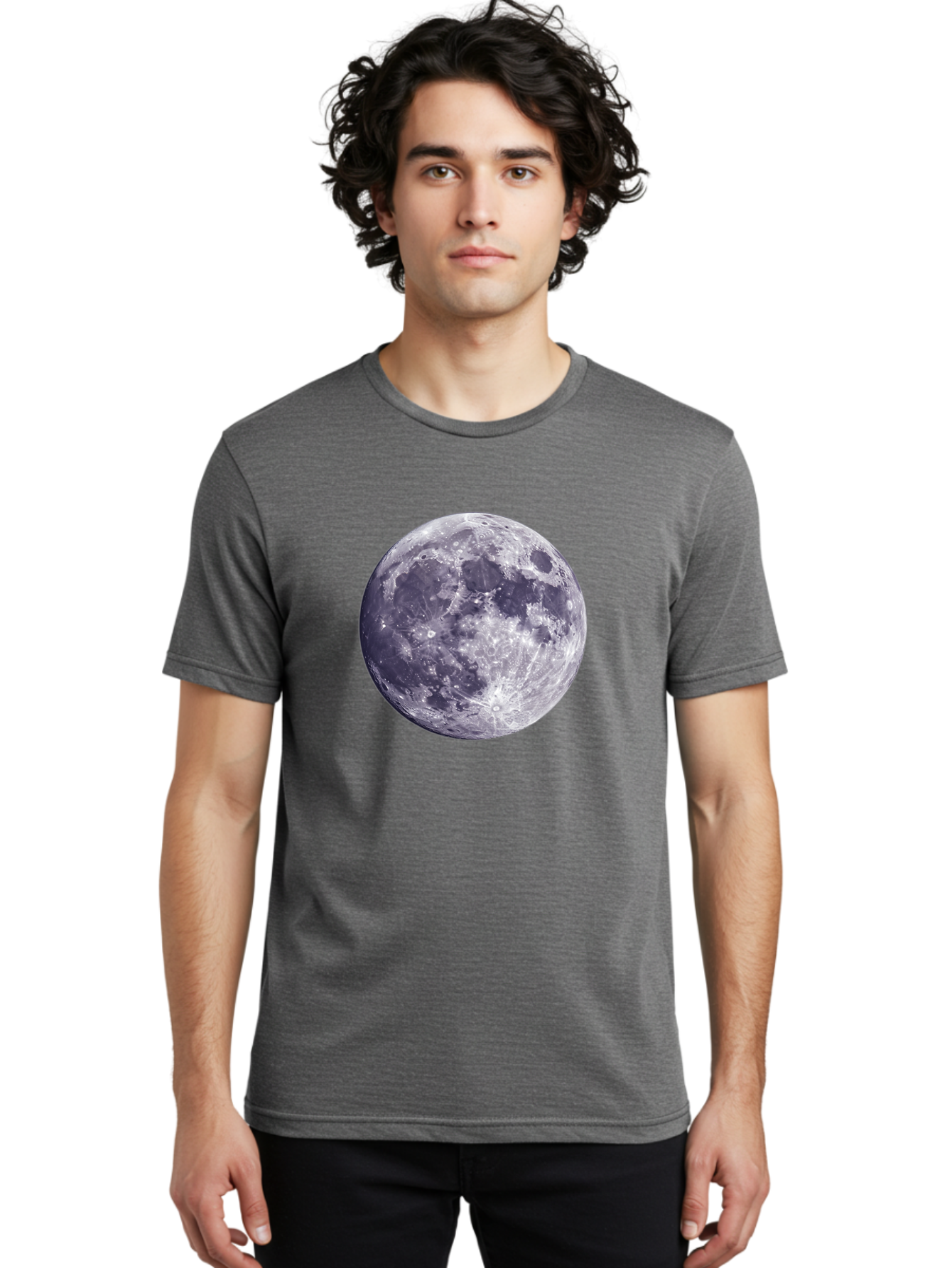 Moon-2 Men'S Graphic Tee, 100% Cotton, Comfortable Casual Summer Wear, Machine Washable, Vintage Camera, Old Camera, Antique Camera, Black Camera, Classic Photography, Photography Equipment, Nostalgic Device, Film Camera, Camera Art Bao666