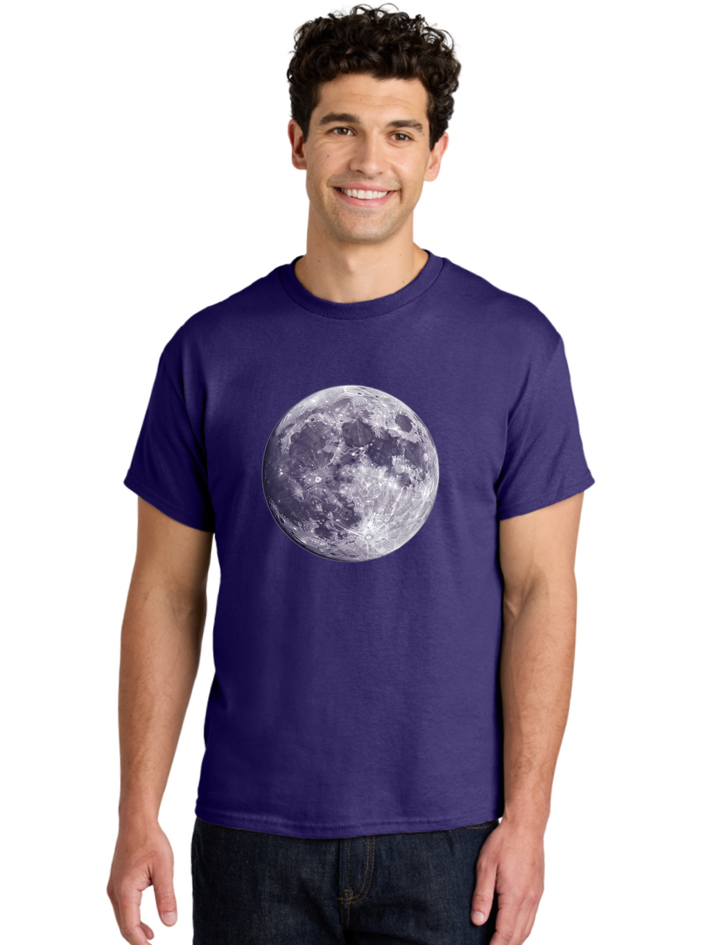 Moon-2 Men'S Graphic Tee, 100% Cotton, Comfortable Casual Summer Wear, Machine Washable, Vintage Camera, Old Camera, Antique Camera, Black Camera, Classic Photography, Photography Equipment, Nostalgic Device, Film Camera, Camera Art Bao666
