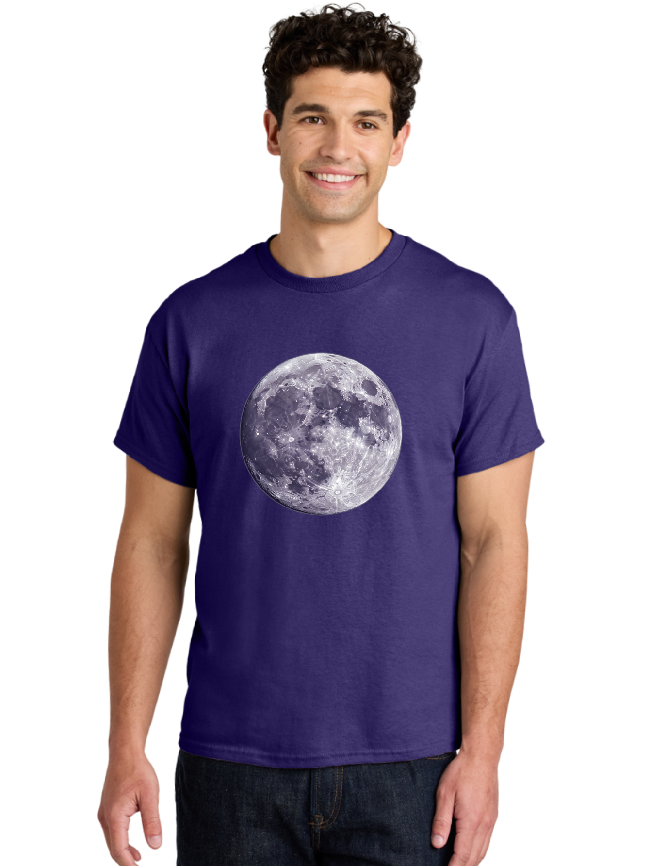 Moon-2 Men'S Graphic Tee, 100% Cotton, Comfortable Casual Summer Wear, Machine Washable, Vintage Camera, Old Camera, Antique Camera, Black Camera, Classic Photography, Photography Equipment, Nostalgic Device, Film Camera, Camera Art Bao666