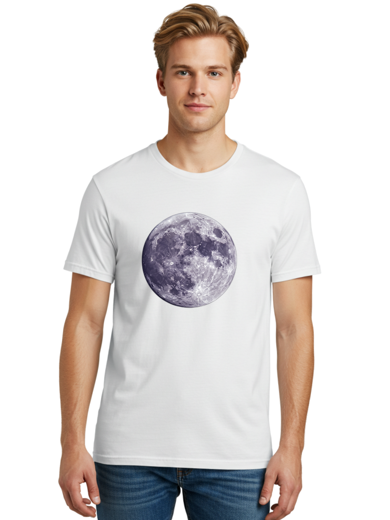 Moon-2 Men'S Graphic Tee, 100% Cotton, Comfortable Casual Summer Wear, Machine Washable, Vintage Camera, Old Camera, Antique Camera, Black Camera, Classic Photography, Photography Equipment, Nostalgic Device, Film Camera, Camera Art Bao666