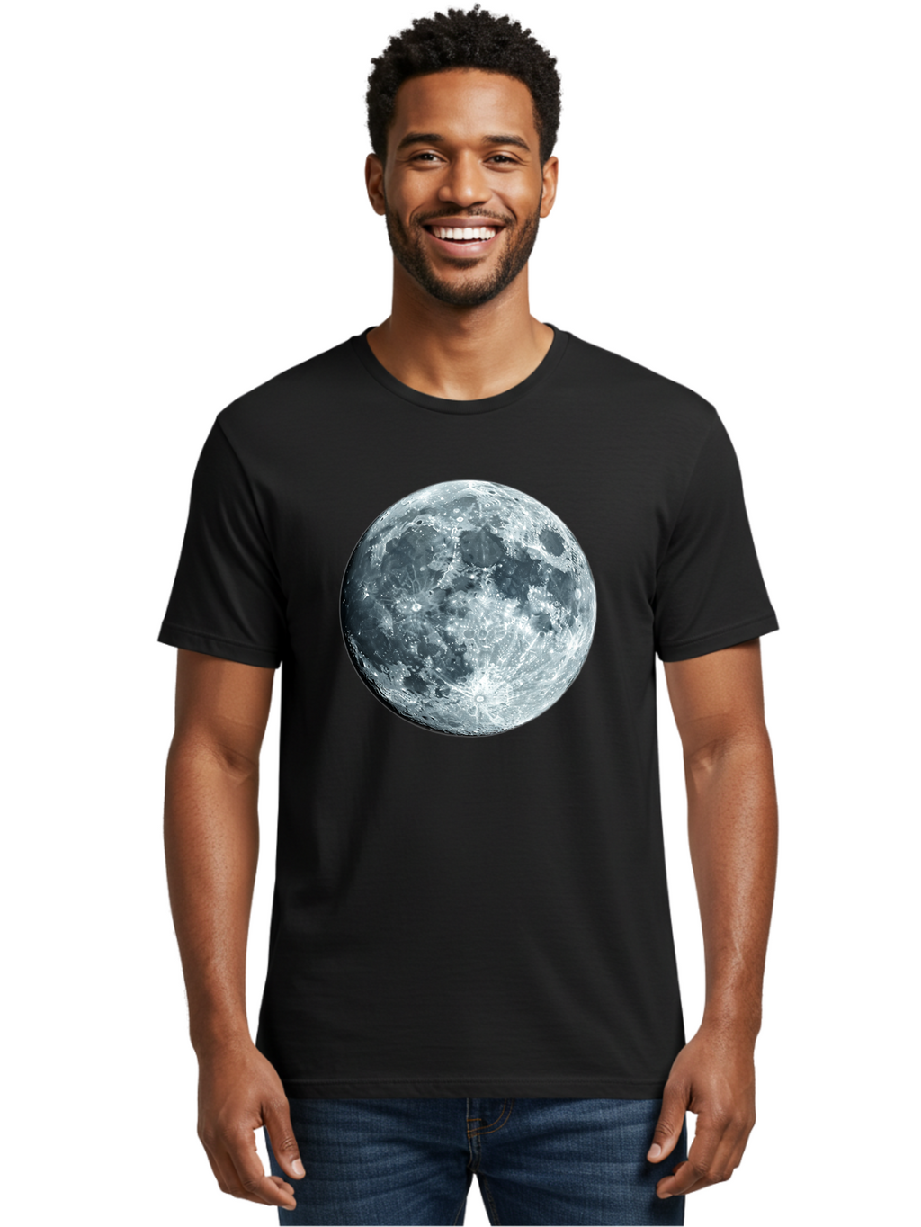 Moon-3 Men'S Graphic Tee, 100% Cotton, Comfortable Casual Summer Wear, Machine Washable, Vintage Camera, Old Camera, Antique Camera, Black Camera, Classic Photography, Photography Equipment, Nostalgic Device, Film Camera, Camera Art Bao667