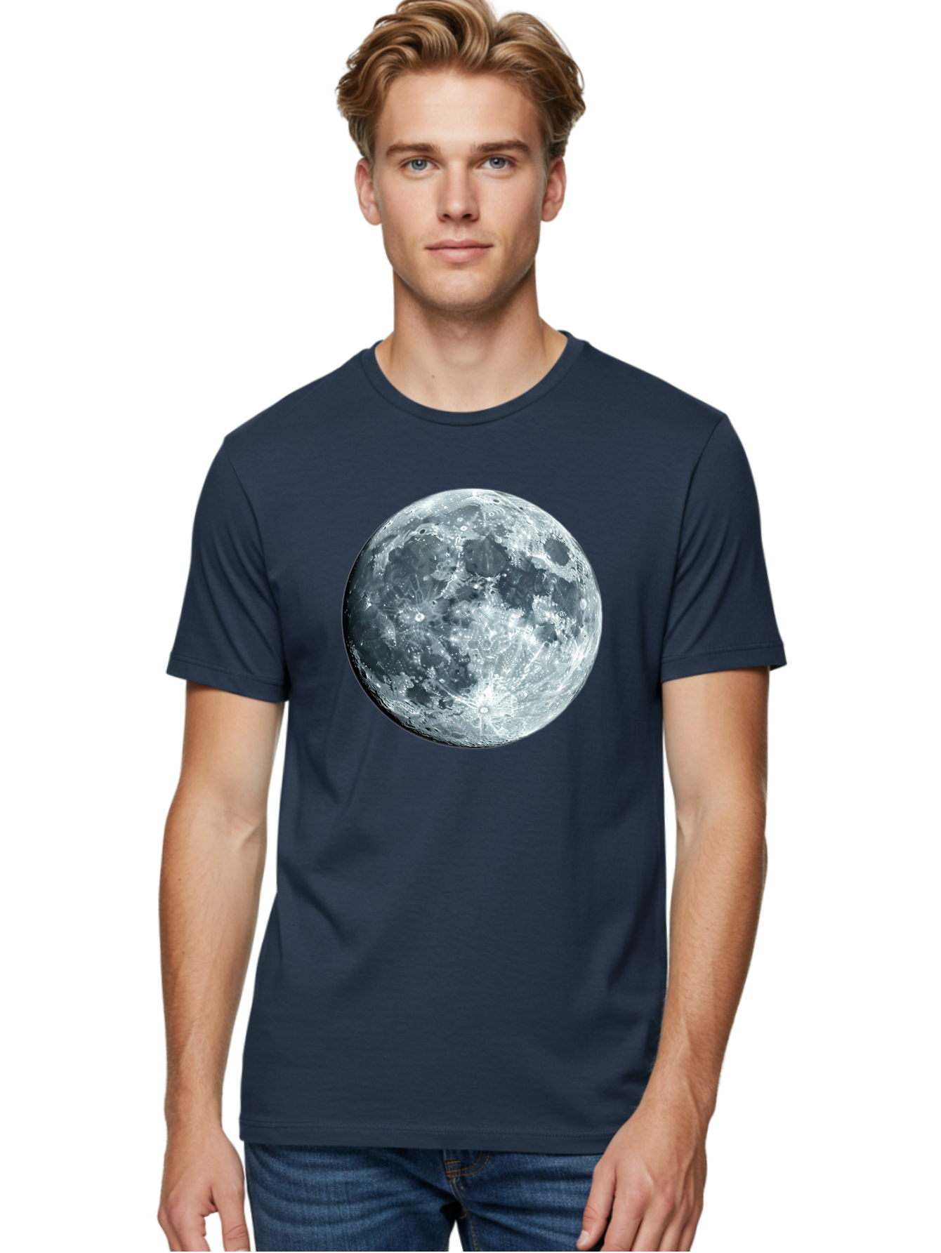 Moon-3 Men'S Graphic Tee, 100% Cotton, Comfortable Casual Summer Wear, Machine Washable, Vintage Camera, Old Camera, Antique Camera, Black Camera, Classic Photography, Photography Equipment, Nostalgic Device, Film Camera, Camera Art Bao667