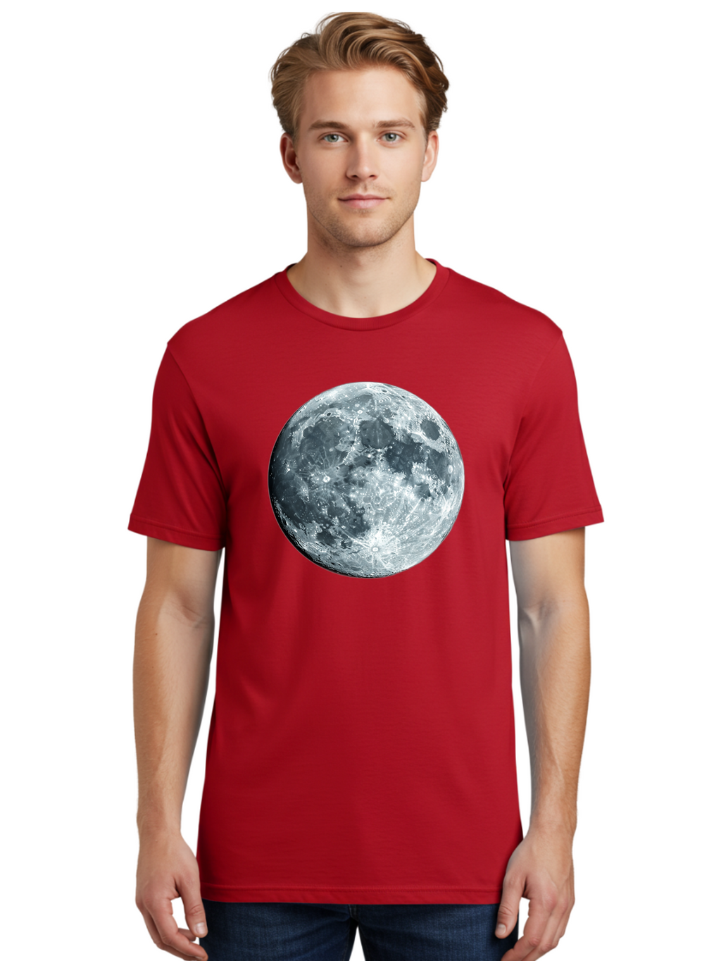Moon-3 Men'S Graphic Tee, 100% Cotton, Comfortable Casual Summer Wear, Machine Washable, Vintage Camera, Old Camera, Antique Camera, Black Camera, Classic Photography, Photography Equipment, Nostalgic Device, Film Camera, Camera Art Bao667