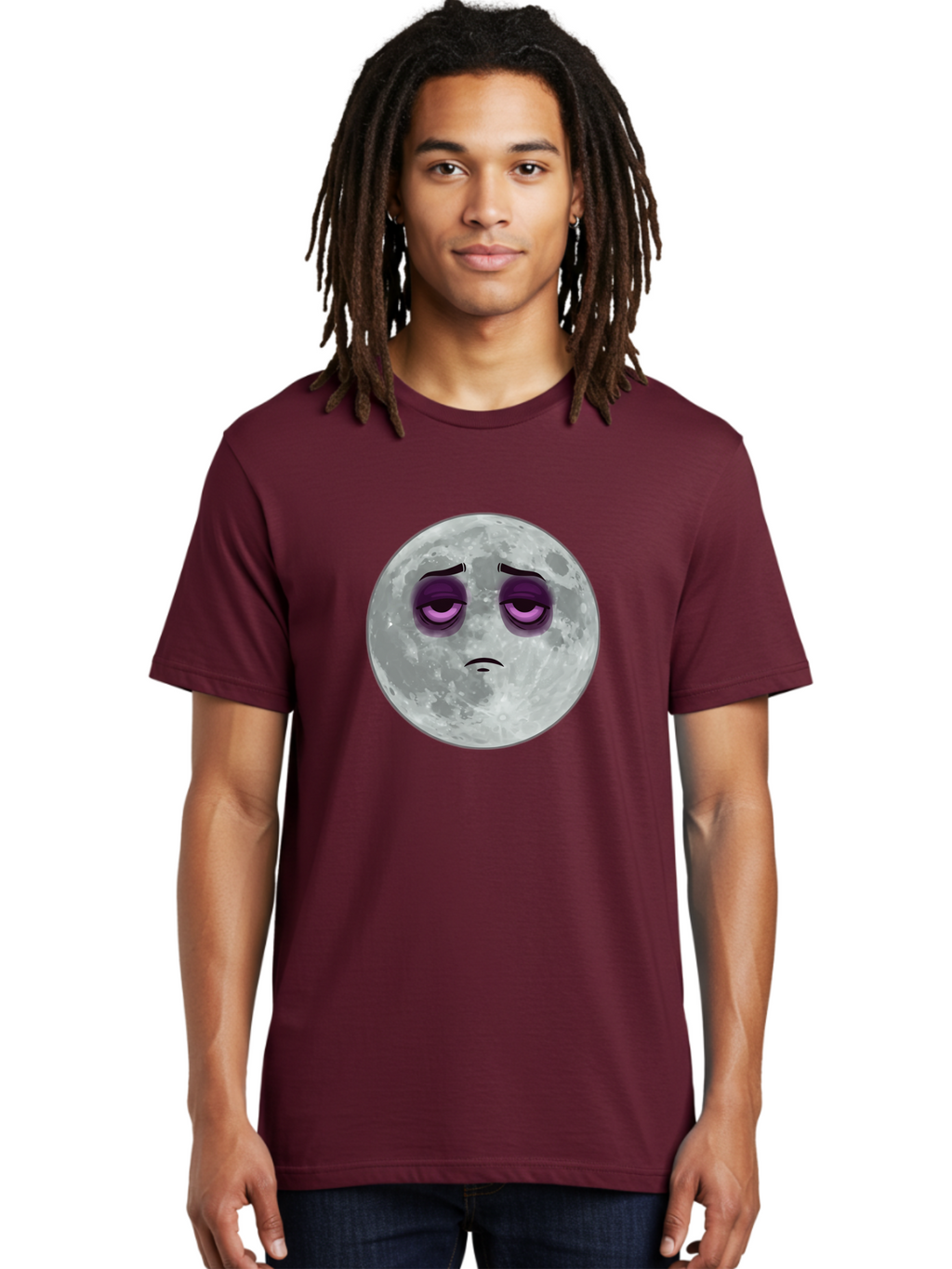 Moon-Emoji Men'S Graphic Tee, 100% Cotton, Comfortable Casual Summer Wear, Machine Washable, Vintage Camera, Old Camera, Antique Camera, Black Camera, Classic Photography, Photography Equipment, Nostalgic Device, Film Camera, Camera Art Bao668