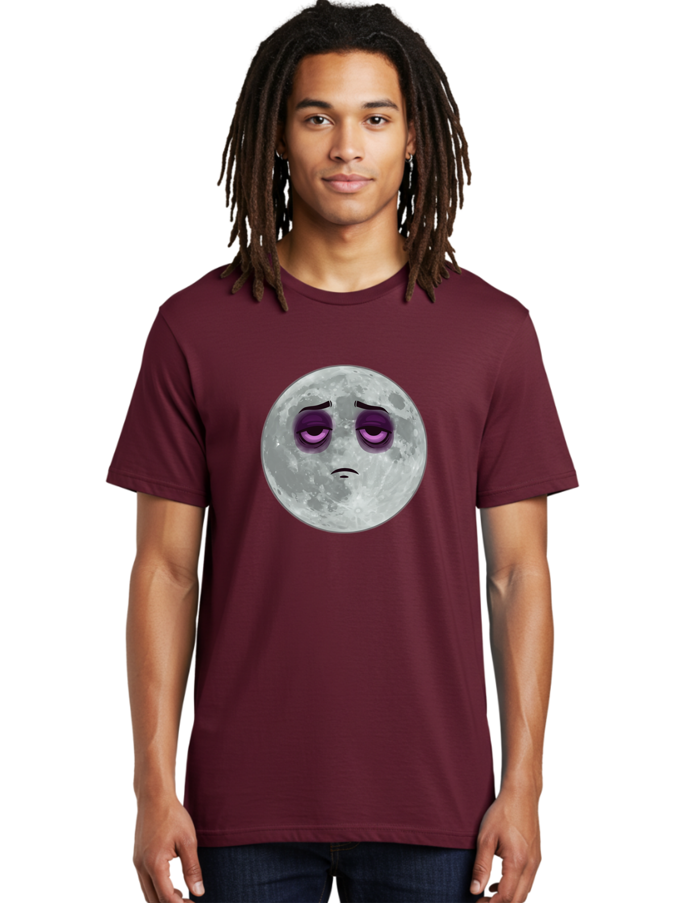 Moon-Emoji Men'S Graphic Tee, 100% Cotton, Comfortable Casual Summer Wear, Machine Washable, Vintage Camera, Old Camera, Antique Camera, Black Camera, Classic Photography, Photography Equipment, Nostalgic Device, Film Camera, Camera Art Bao668