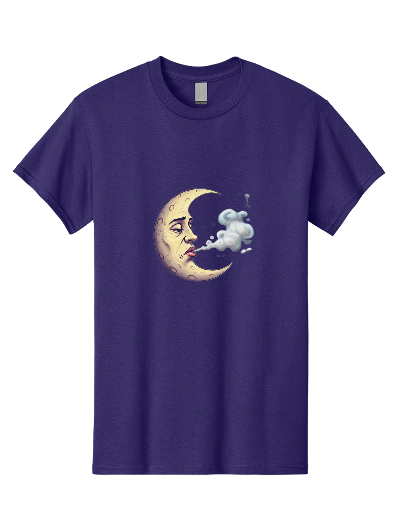 Moon-Smoking Men'S Graphic Tee, 100% Cotton, Comfortable Casual Summer Wear, Machine Washable, Vintage Camera, Old Camera, Antique Camera, Black Camera, Classic Photography, Photography Equipment, Nostalgic Device, Film Camera, Camera Art Bao669