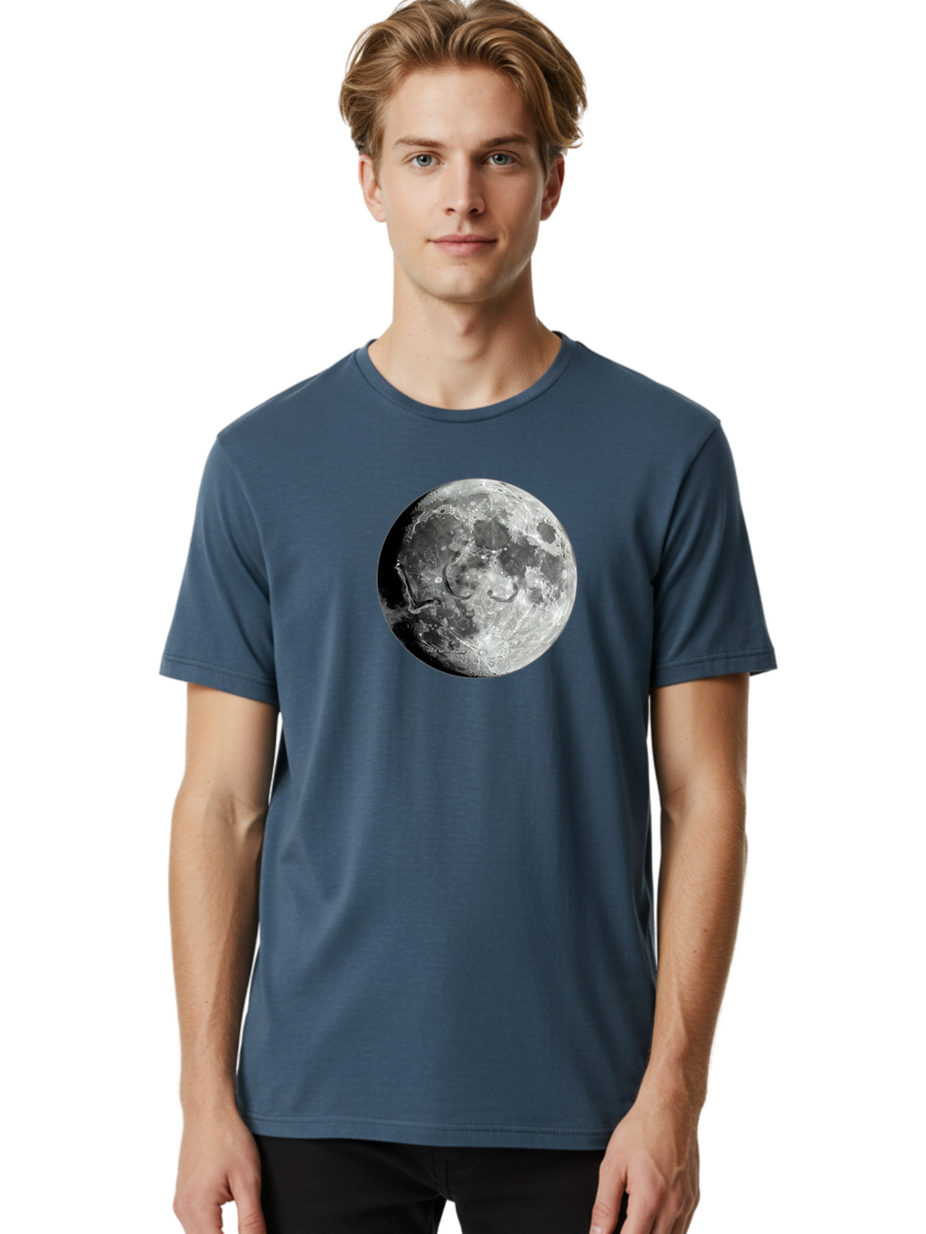 Moon-Surface Men'S Graphic Tee, 100% Cotton, Comfortable Casual Summer Wear, Machine Washable, Vintage Camera, Old Camera, Antique Camera, Black Camera, Classic Photography, Photography Equipment, Nostalgic Device, Film Camera, Camera Art Bao671