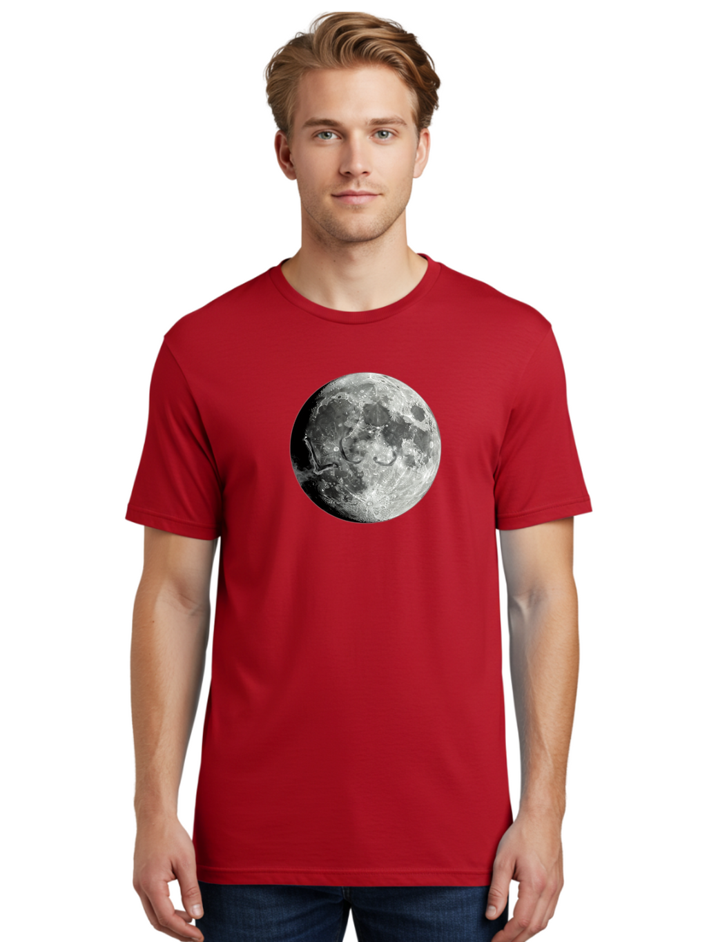 Moon-Surface Men'S Graphic Tee, 100% Cotton, Comfortable Casual Summer Wear, Machine Washable, Vintage Camera, Old Camera, Antique Camera, Black Camera, Classic Photography, Photography Equipment, Nostalgic Device, Film Camera, Camera Art Bao671