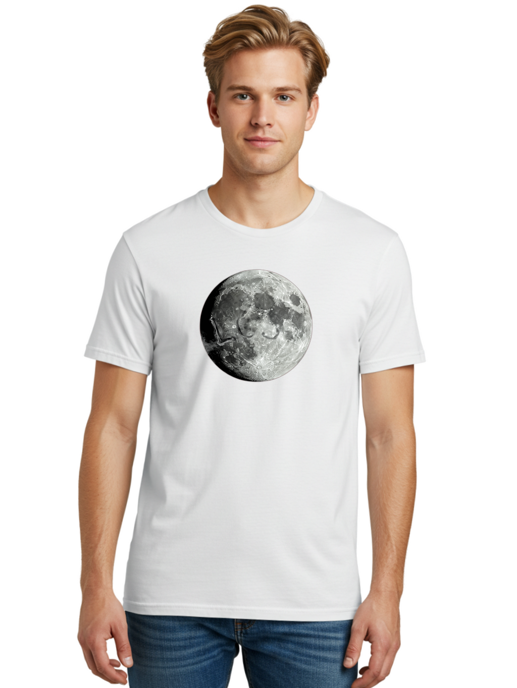 Moon-Surface Men'S Graphic Tee, 100% Cotton, Comfortable Casual Summer Wear, Machine Washable, Vintage Camera, Old Camera, Antique Camera, Black Camera, Classic Photography, Photography Equipment, Nostalgic Device, Film Camera, Camera Art Bao671