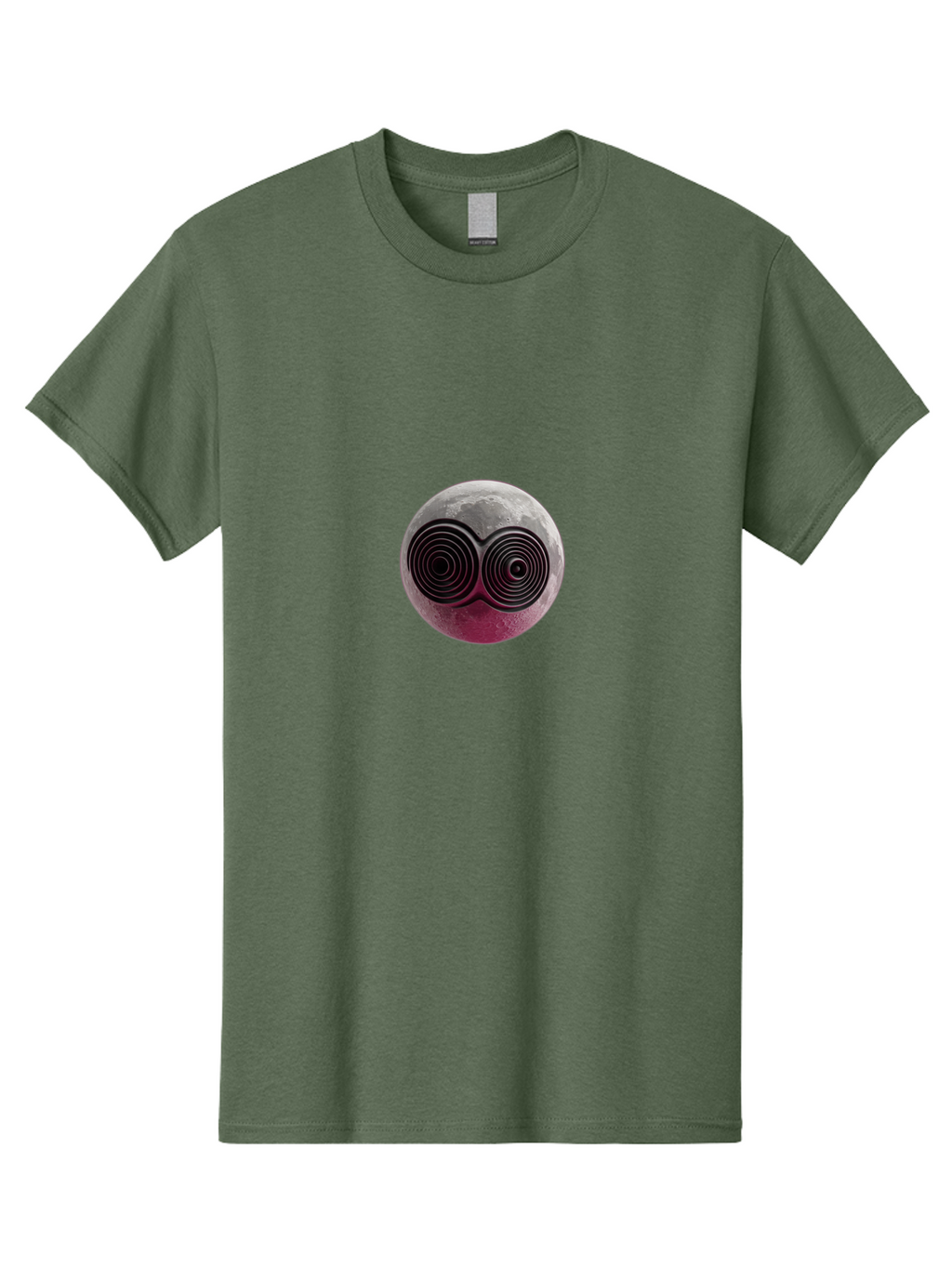 Moon-With-Goggles Men'S Graphic Tee, 100% Cotton, Comfortable Casual Summer Wear, Machine Washable, Vintage Camera, Old Camera, Antique Camera, Black Camera, Classic Photography, Photography Equipment, Nostalgic Device, Film Camera, Camera Art Bao674