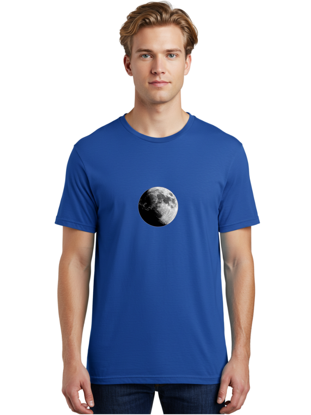 Moon Men'S Graphic Tee, 100% Cotton, Comfortable Casual Summer Wear, Machine Washable, Vintage Camera, Old Camera, Antique Camera, Black Camera, Classic Photography, Photography Equipment, Nostalgic Device, Film Camera, Camera Art Bao675