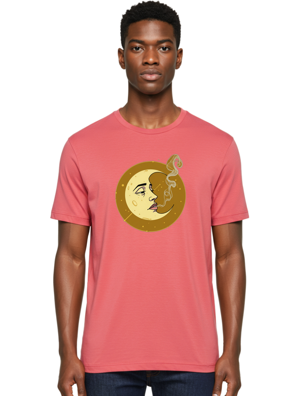 Moonface Men'S Graphic Tee, 100% Cotton, Comfortable Casual Summer Wear, Machine Washable, Vintage Camera, Old Camera, Antique Camera, Black Camera, Classic Photography, Photography Equipment, Nostalgic Device, Film Camera, Camera Art Bao676