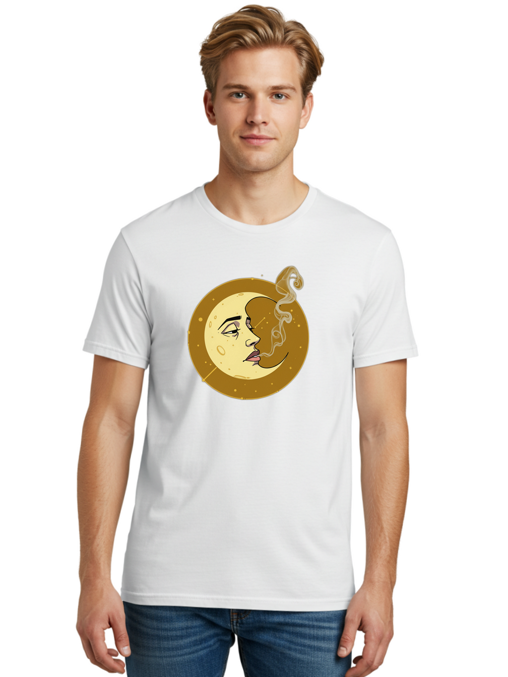 Moonface Men'S Graphic Tee, 100% Cotton, Comfortable Casual Summer Wear, Machine Washable, Vintage Camera, Old Camera, Antique Camera, Black Camera, Classic Photography, Photography Equipment, Nostalgic Device, Film Camera, Camera Art Bao676
