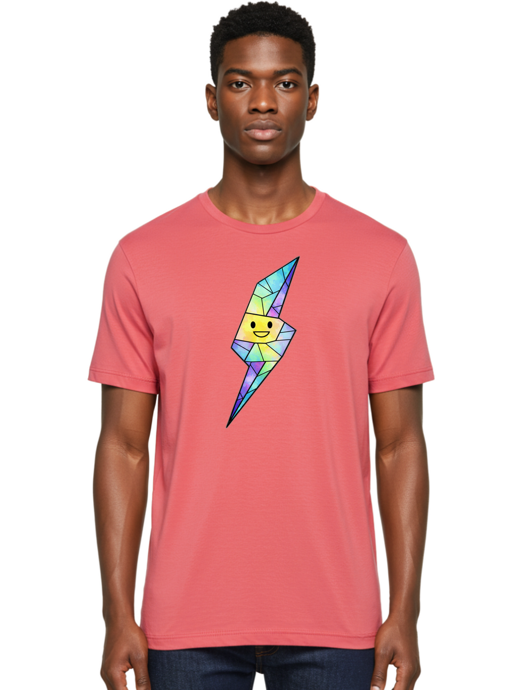 Mosaic-Lightning-Bolt Men'S Graphic Tee, 100% Cotton, Comfortable Casual Summer Wear, Machine Washable, Vintage Camera, Old Camera, Antique Camera, Black Camera, Classic Photography, Photography Equipment, Nostalgic Device, Film Camera, Bao678